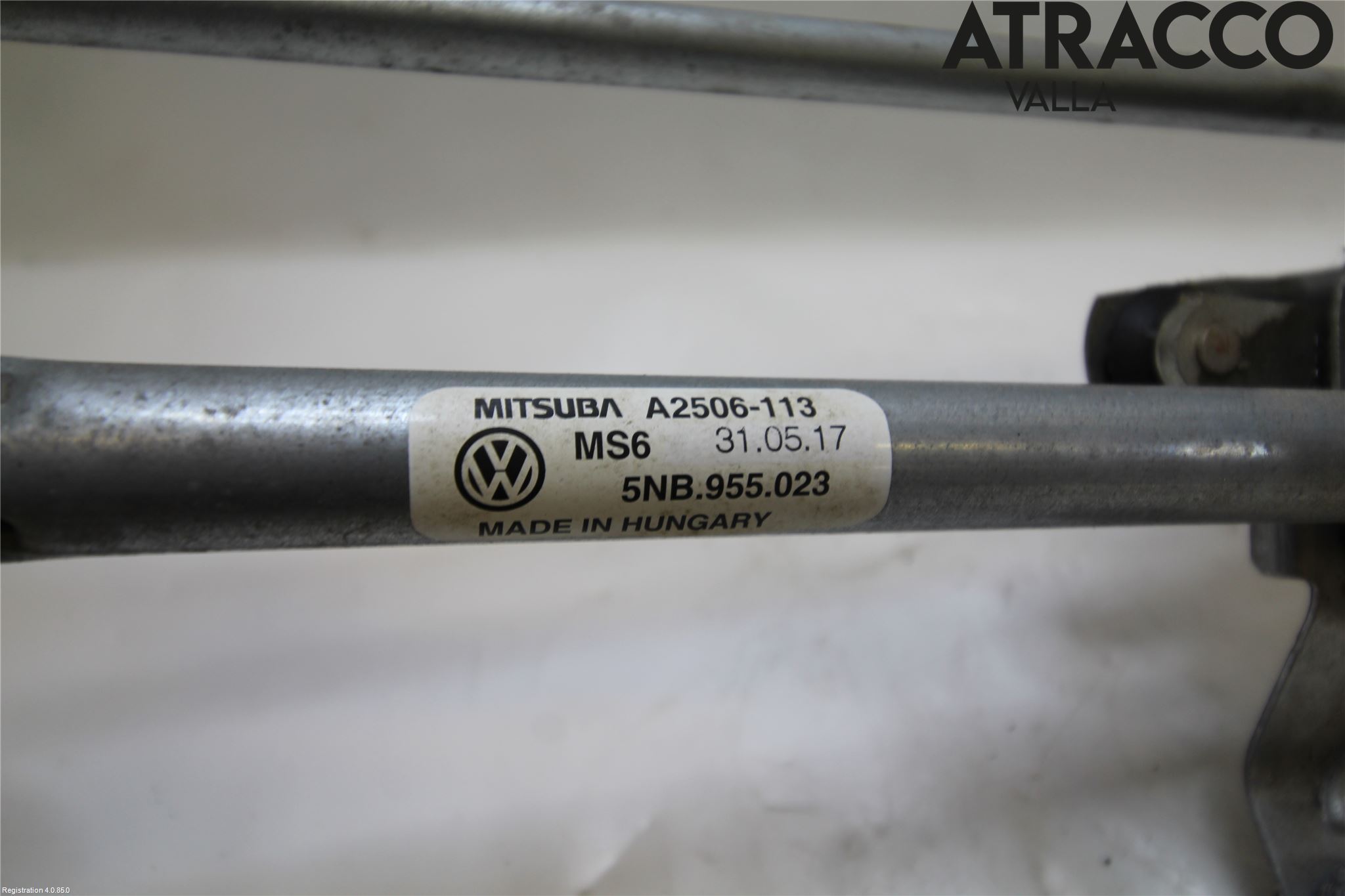 Volkswagen VW TIGUAN 16-24 Viskeroverføring Frontrute