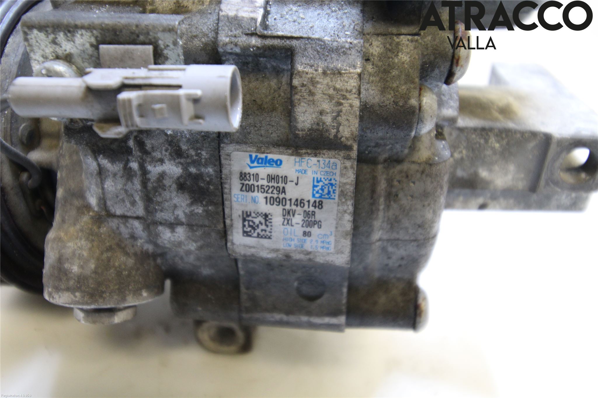 Citroen C1 06-13 Varme Ac Kompressor