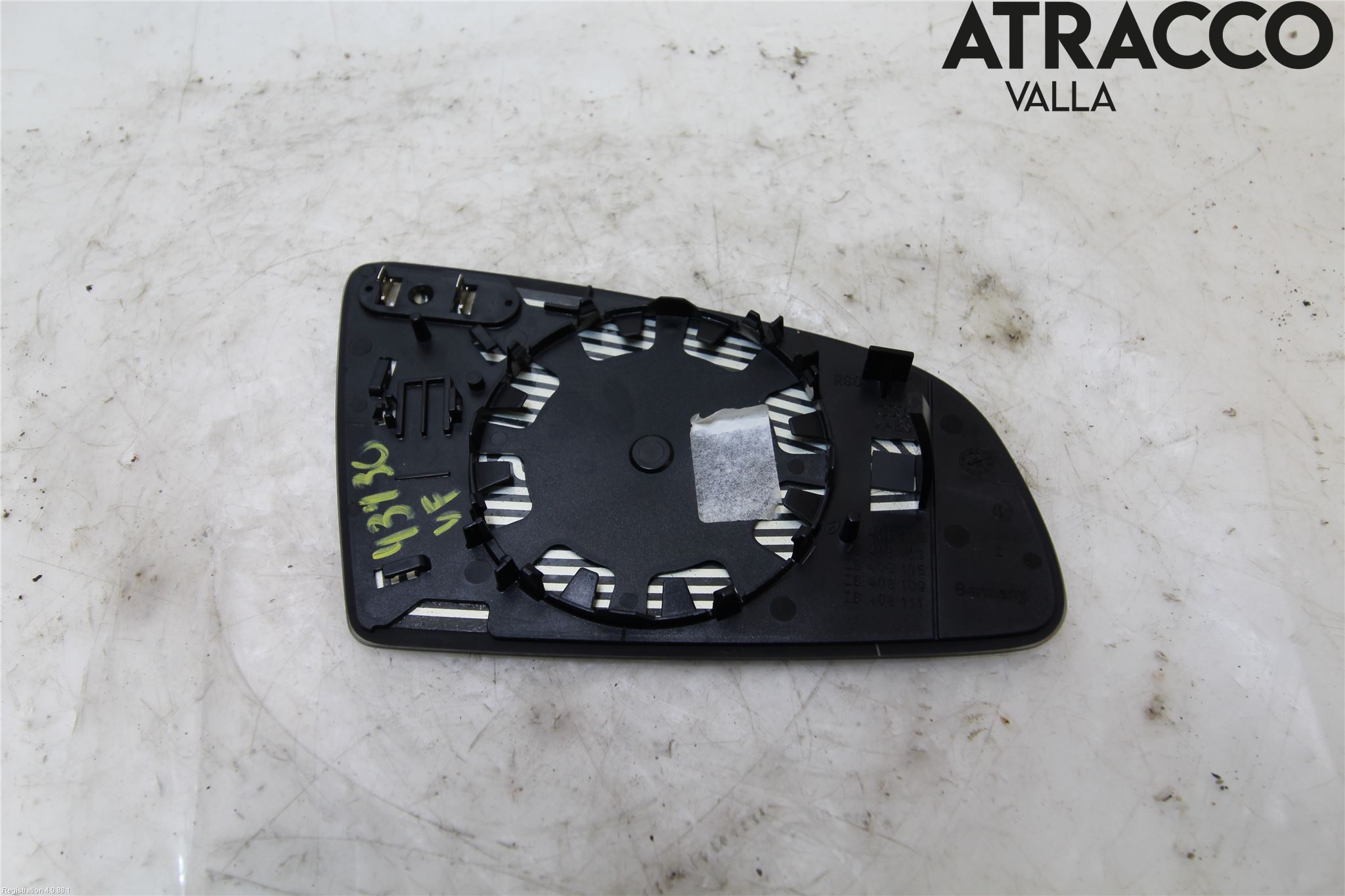 Audi A4/S4 05-07 Speil Glass V