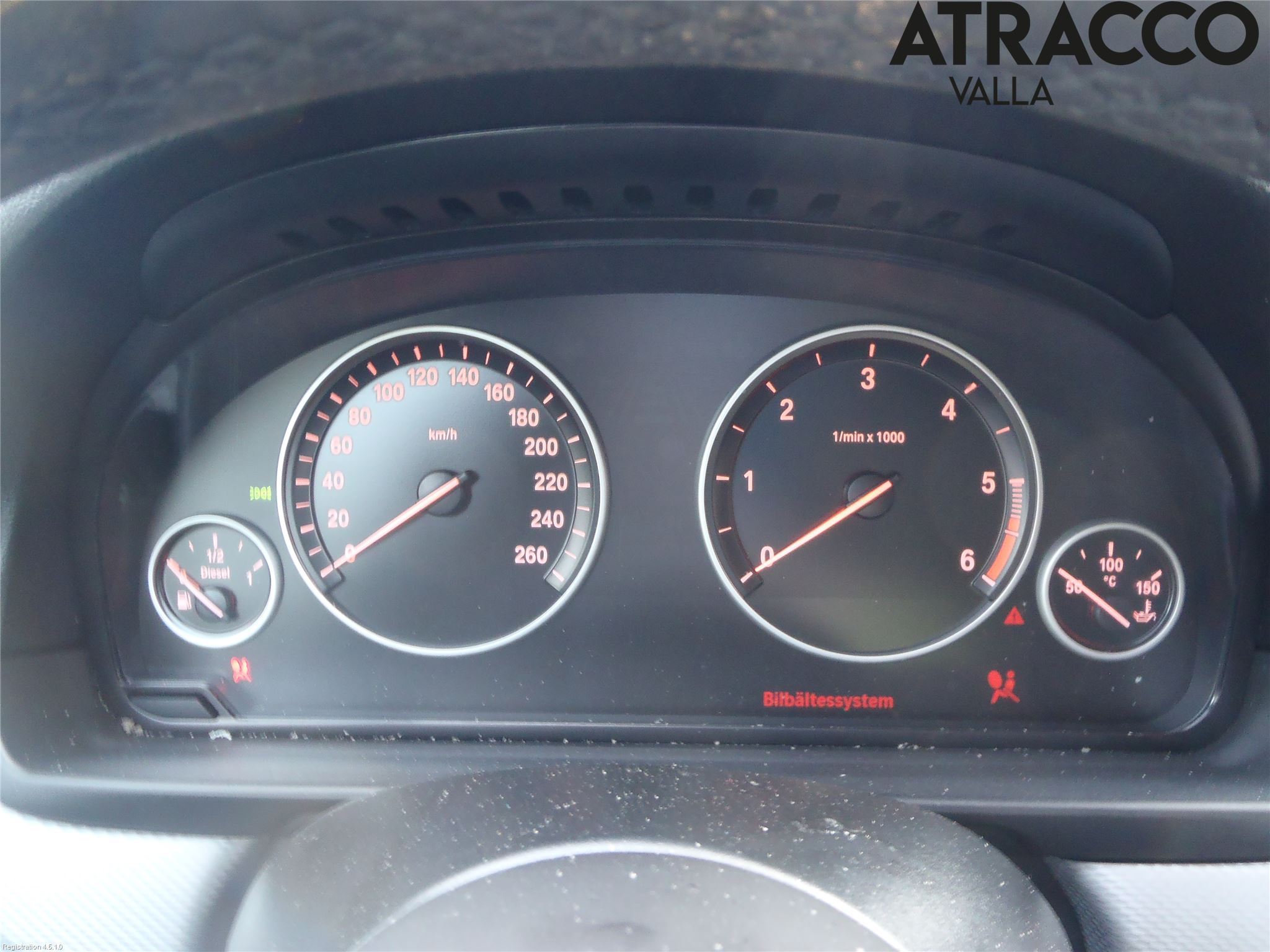 BMW 5 F10/F11/F18 09-17 Instr Kombinert
