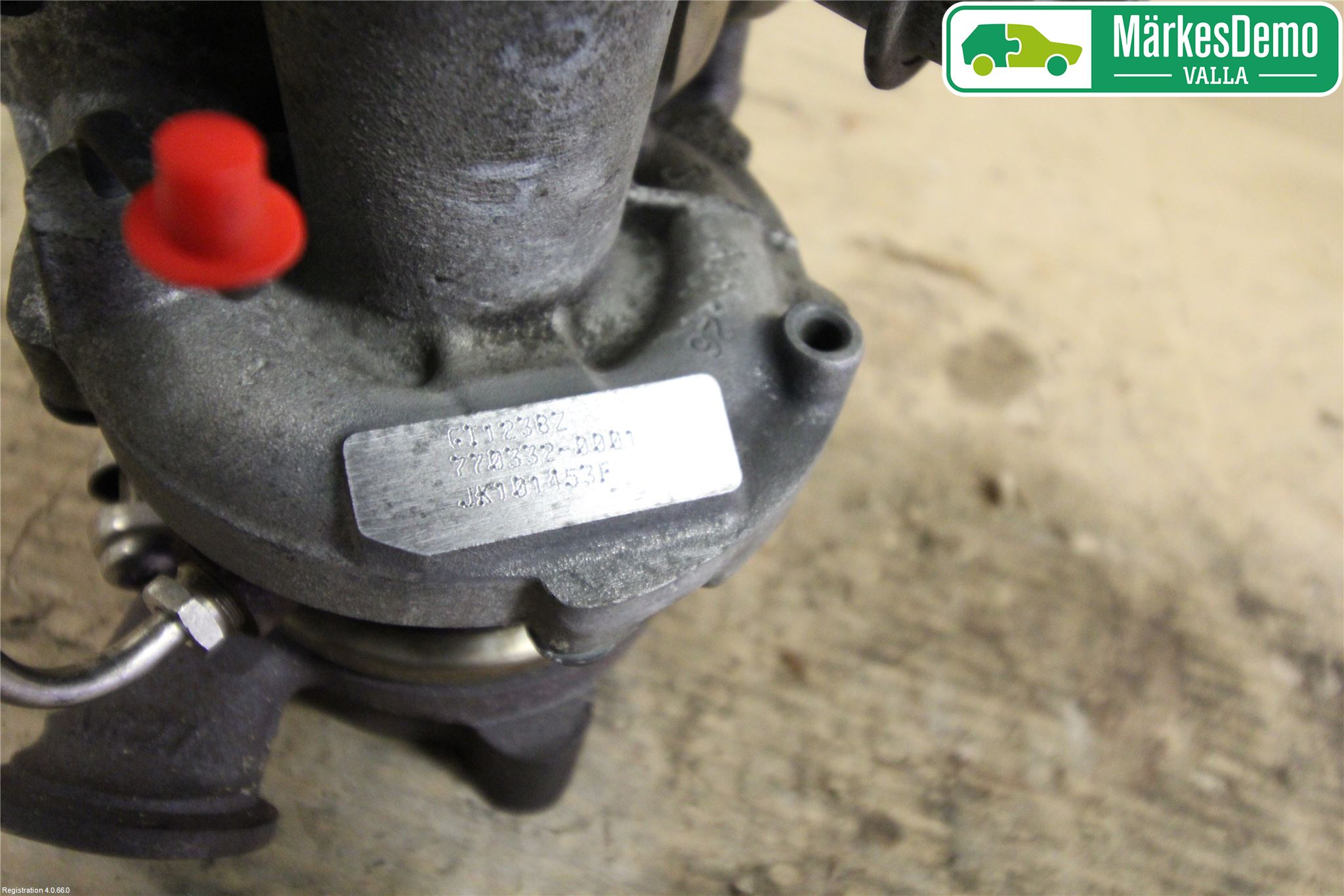 Peugeot 407 Turboaggregat