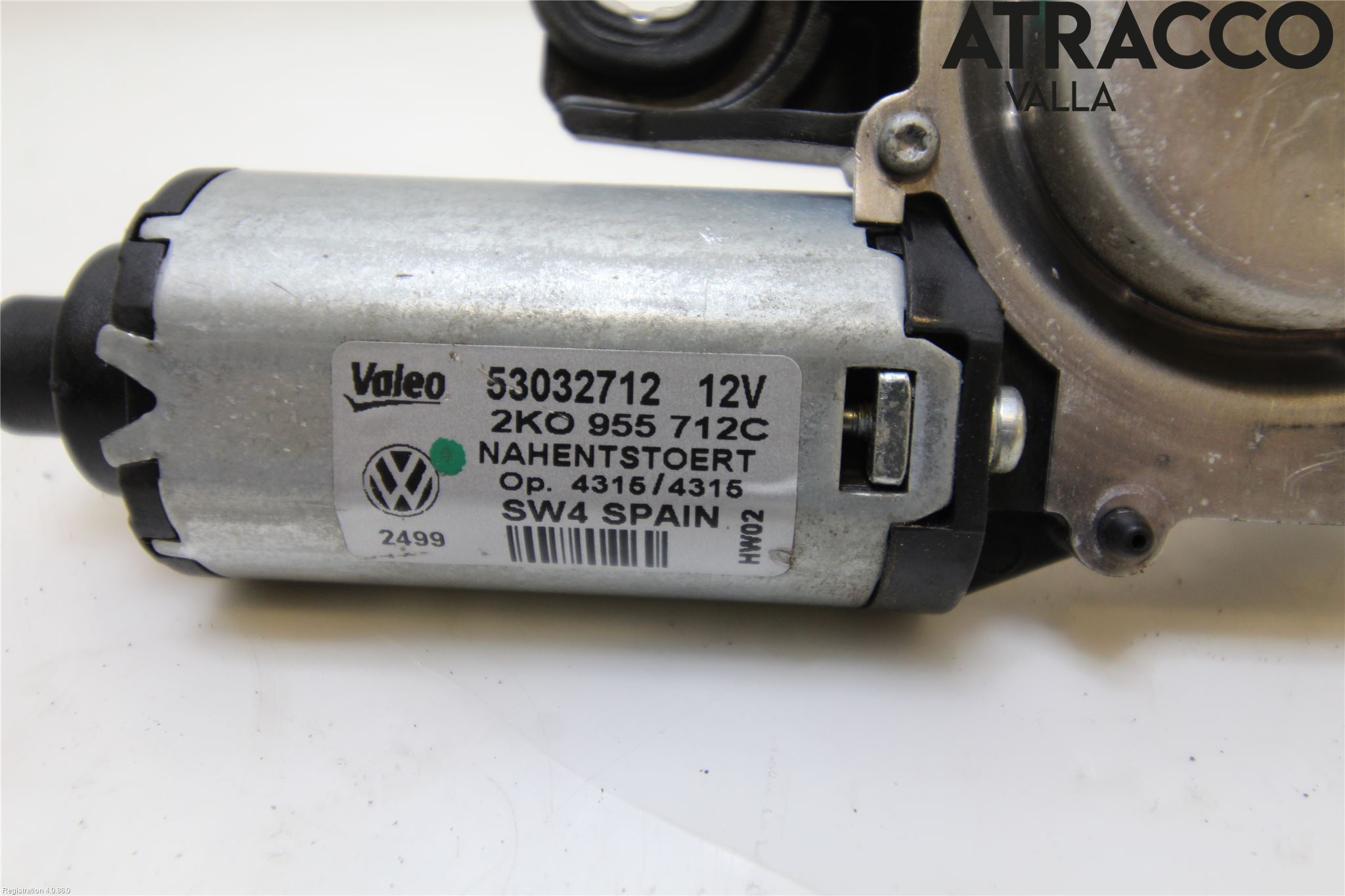 Volkswagen VW CADDY      04-10 Viskermotor Bakluke