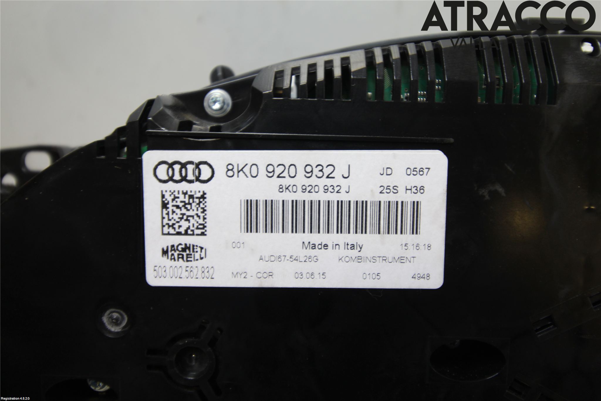 Audi A4 12-15 Instr Kombinert