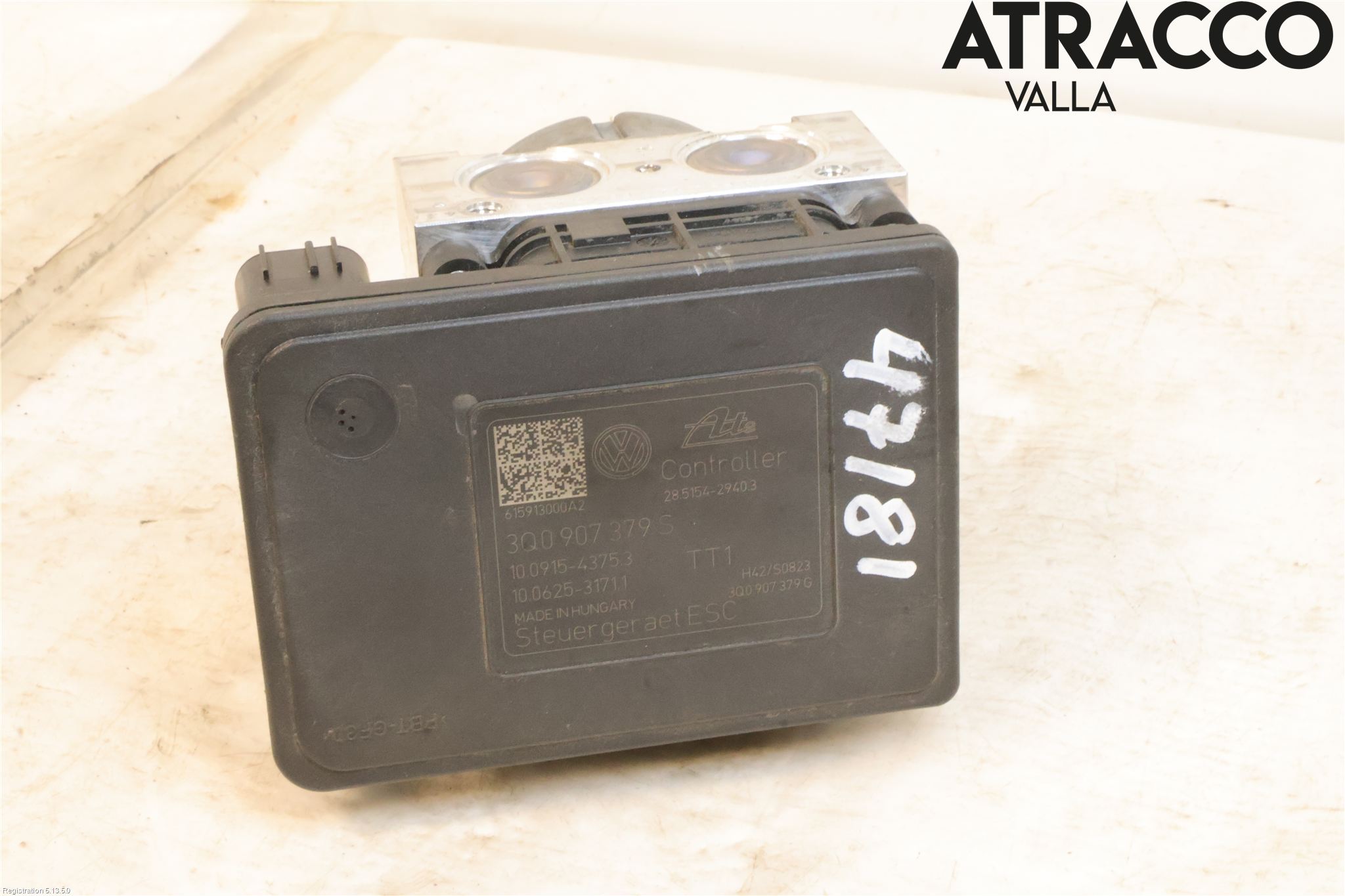 Volkswagen VW PASSAT 15-19 Abs Hydraulikkaggregat