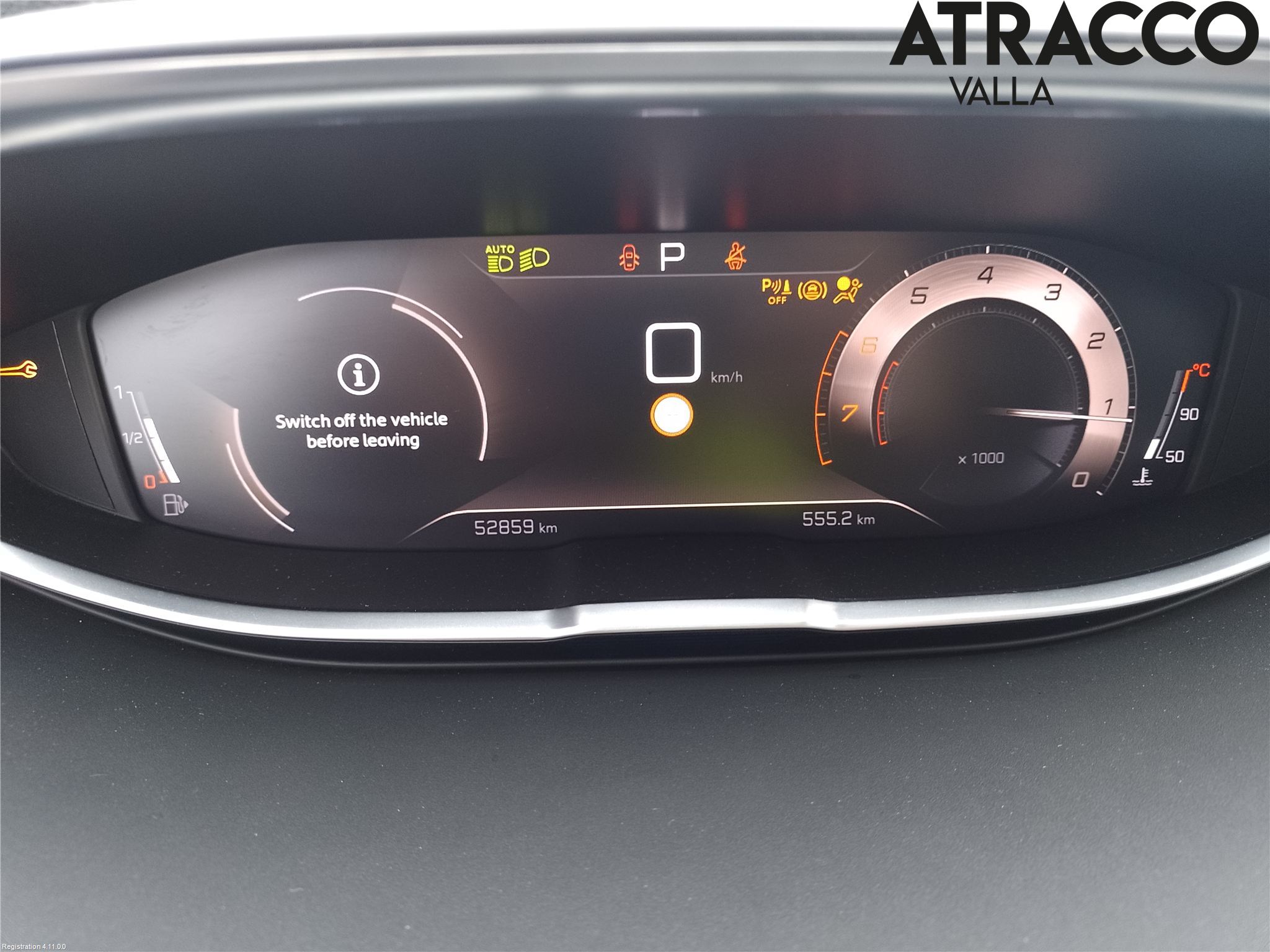 Peugeot 5008 17-24 Instr Kombinert