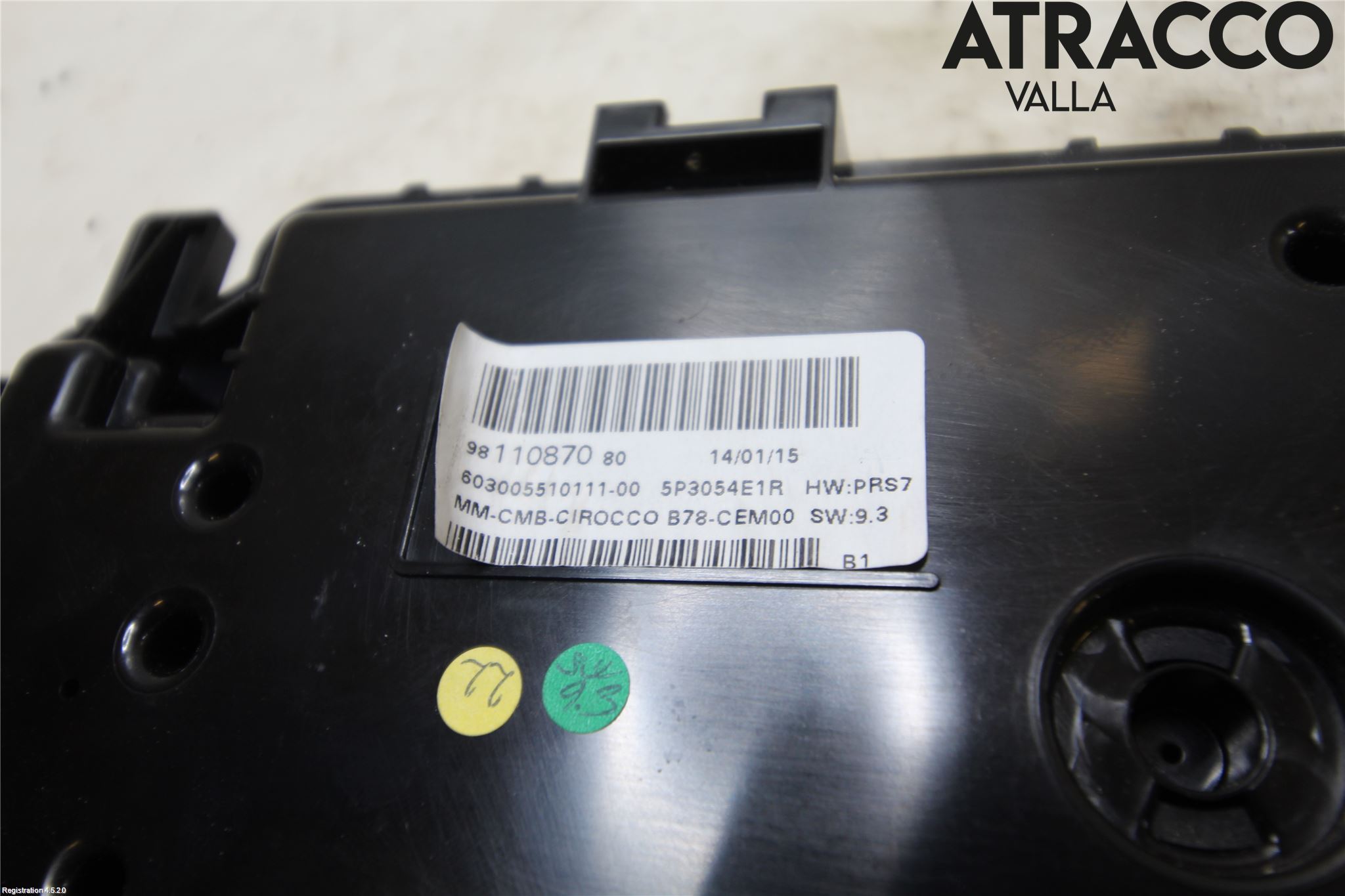 Citroen C4 GRAND PICASSO 14-18 Instr Kombinert
