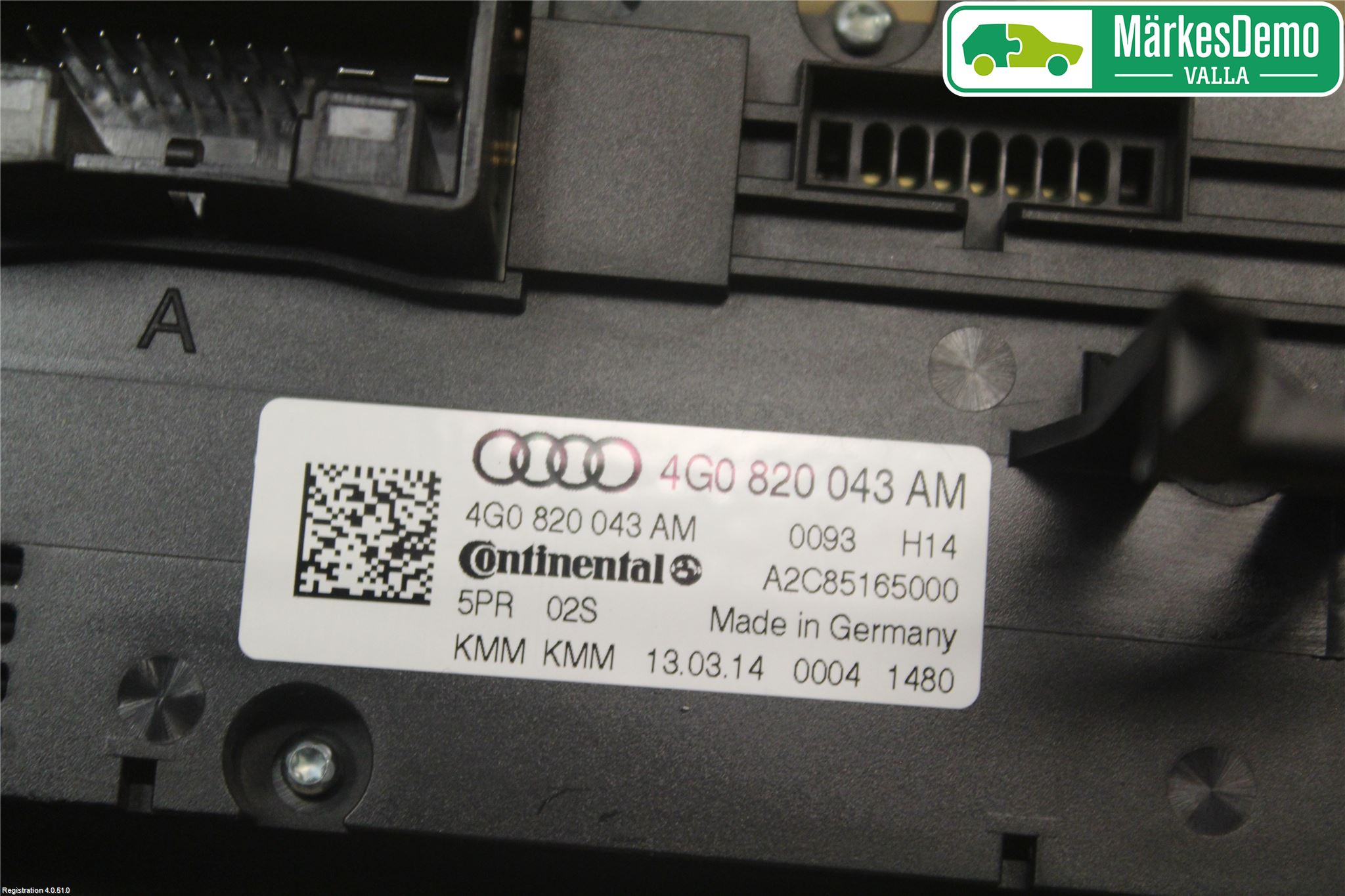 Audi A6 ALLROAD 12-18 Varme Ac Betjening-Display