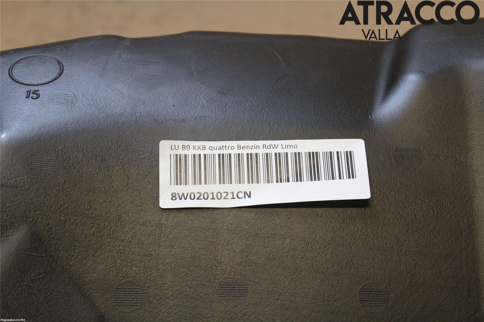 Audi A4/S4 B9 16-19 Drivstofftank Innsprøytning