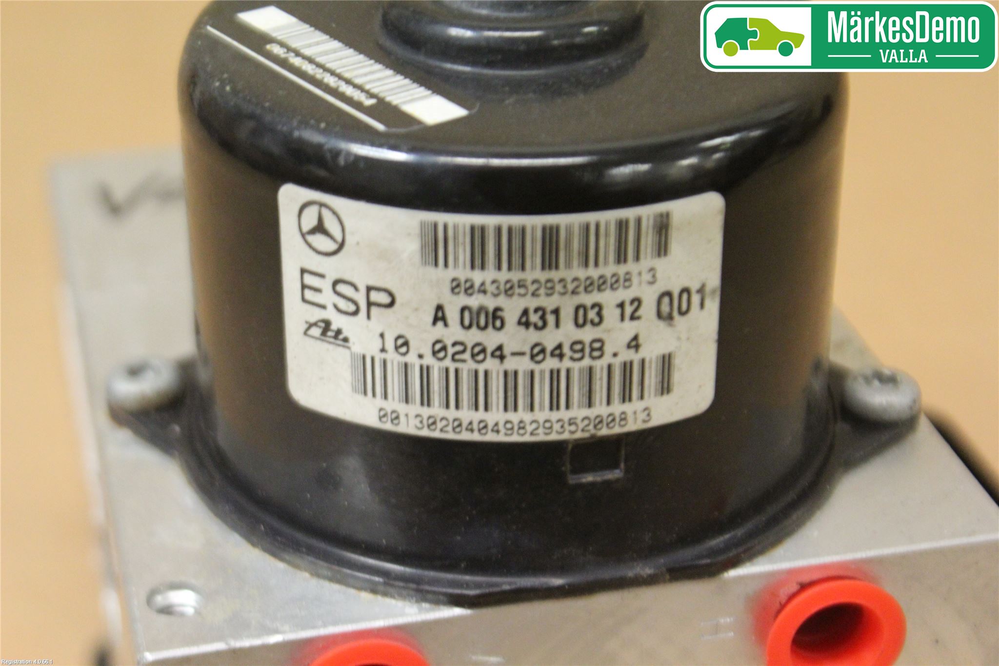 Mercedes-Benz MB C (203) 00-07 Abs Hydraulikkaggregat