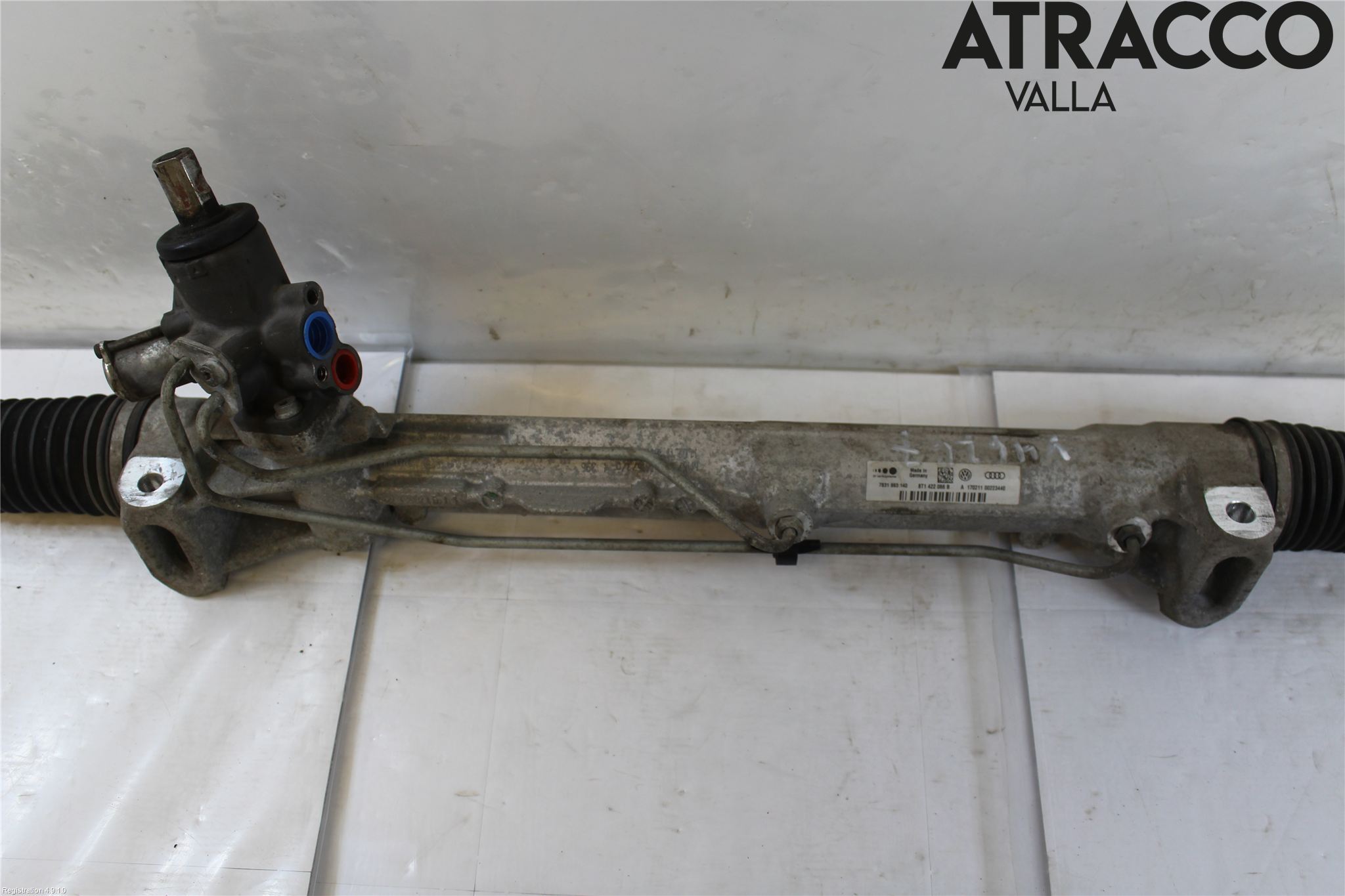 Audi A5 07-16 Servo Snekke - Tannstang