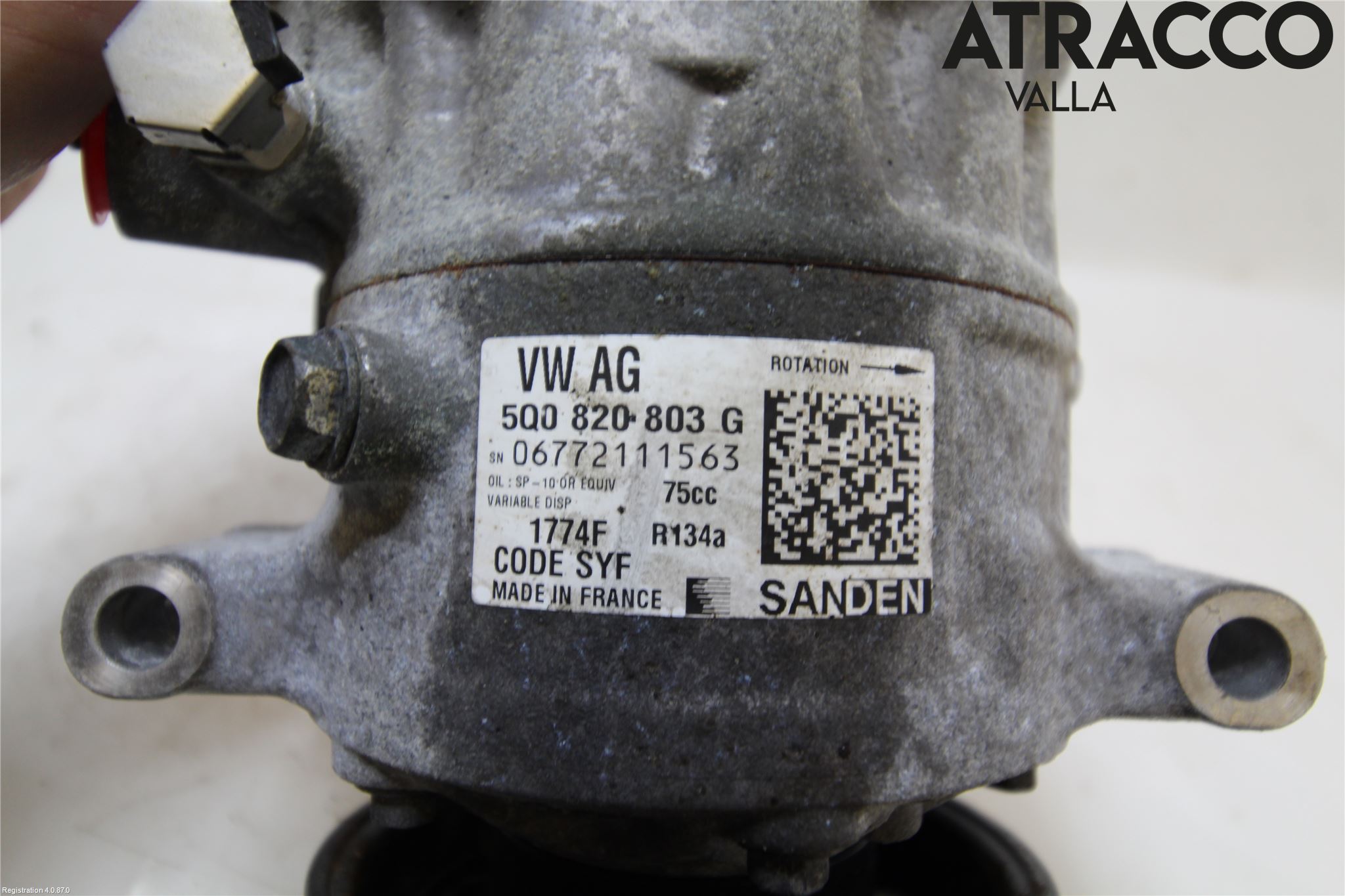 Skoda FABIA 15-21 Varme Ac Kompressor