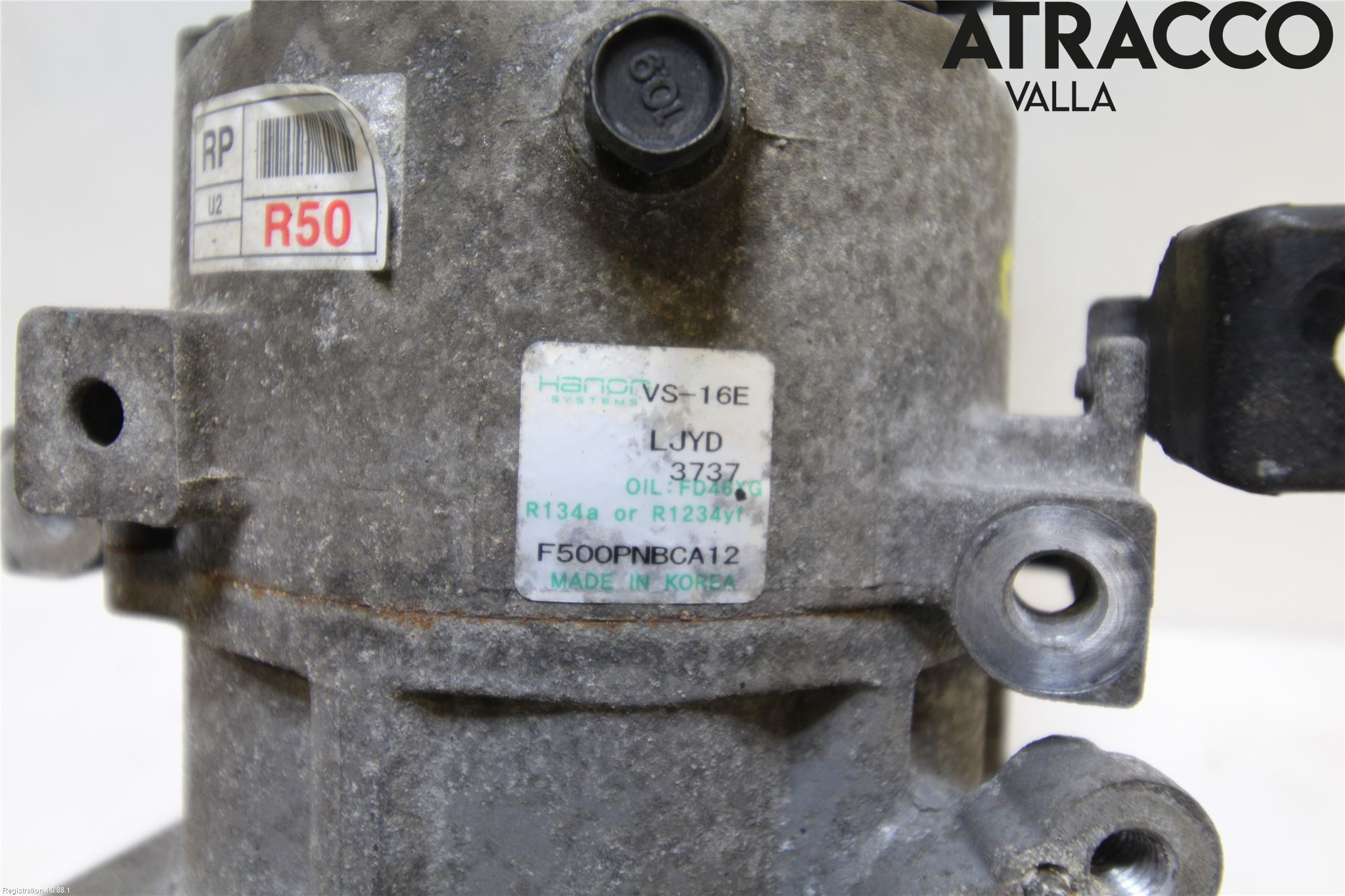 Kia CARENS III 13-19 Varme Ac Kompressor