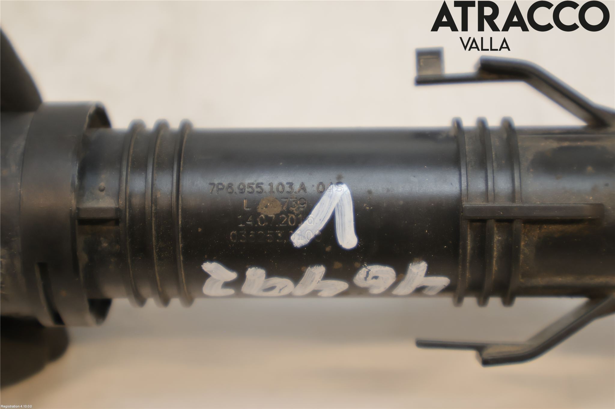 Volkswagen VW TOUAREG 7P 11-18 Spylerdyse Frontlykter
