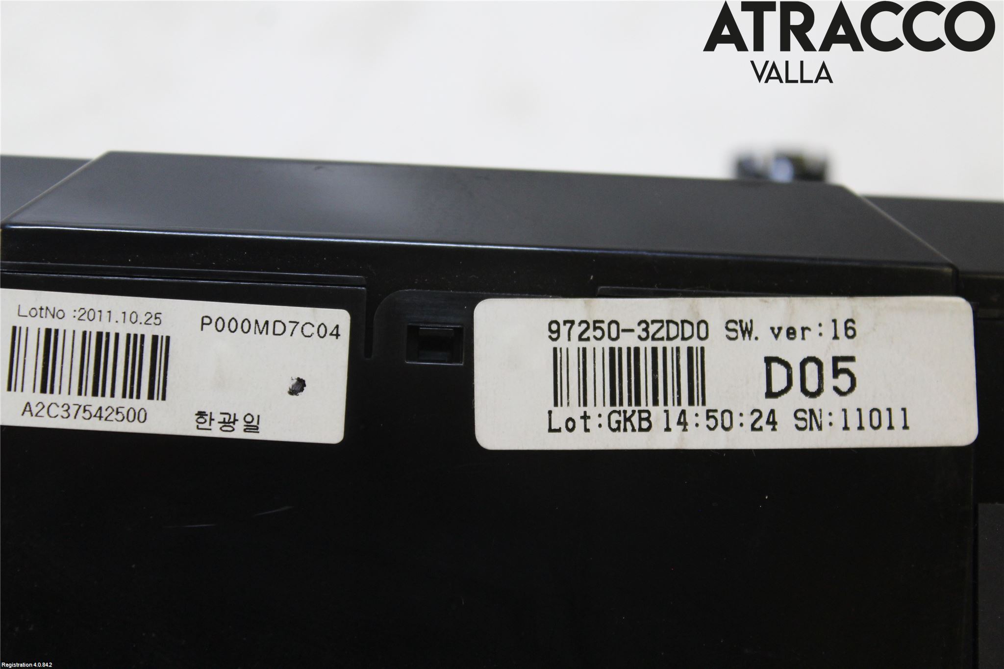 Hyundai i40 08-15 Varme Ac Betjening-Display