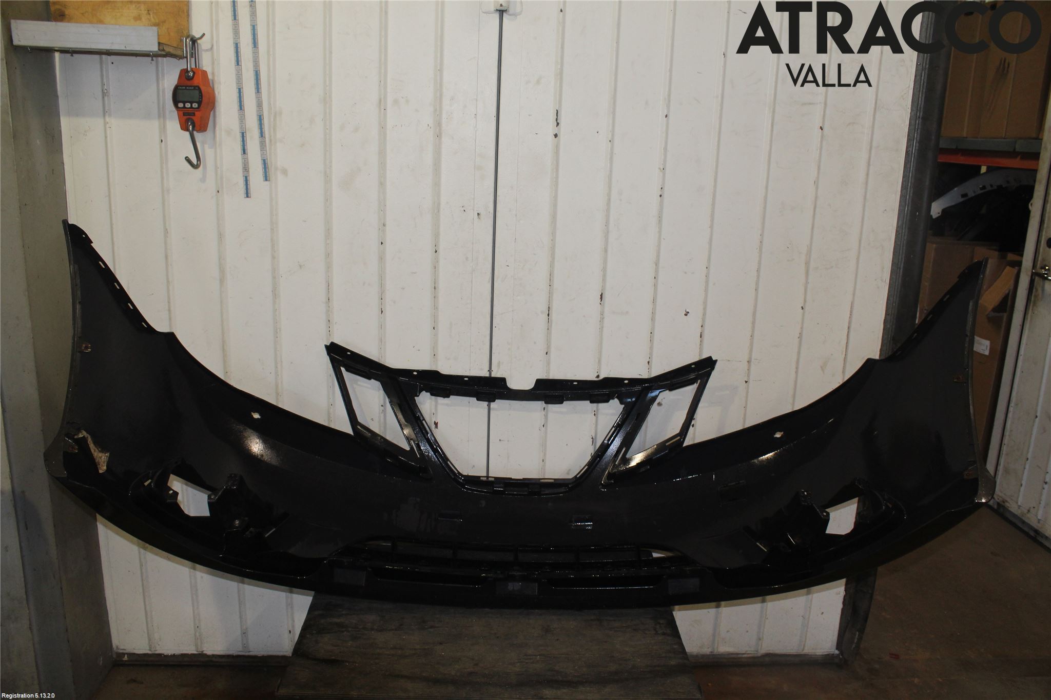 Saab 9-3 VER2/VER3 08-15 Støtfanger Foran Plastdeksel