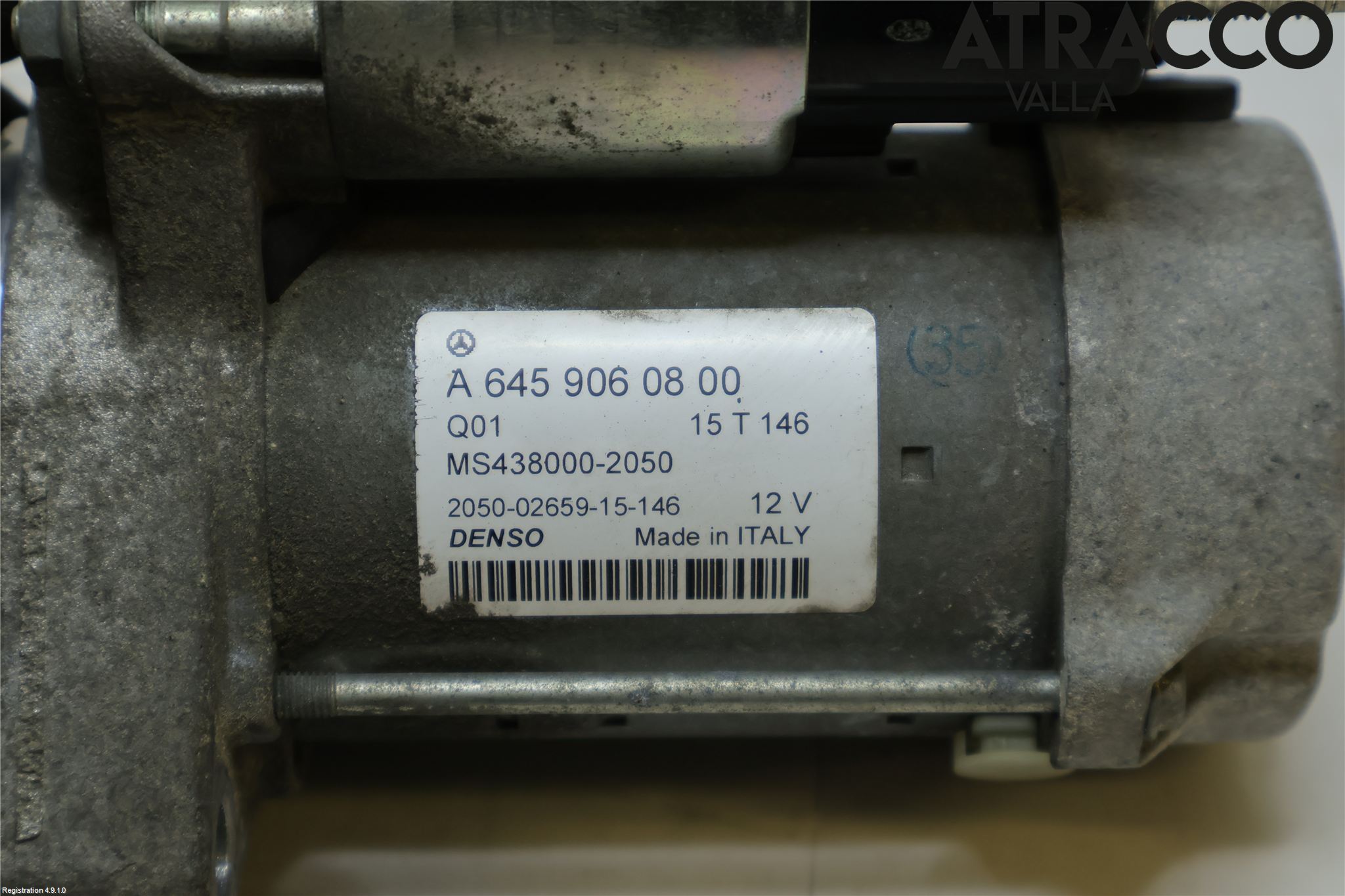 Mercedes-Benz MB B-KLASS (W246/W242) 12-19 Startmotor Diesel