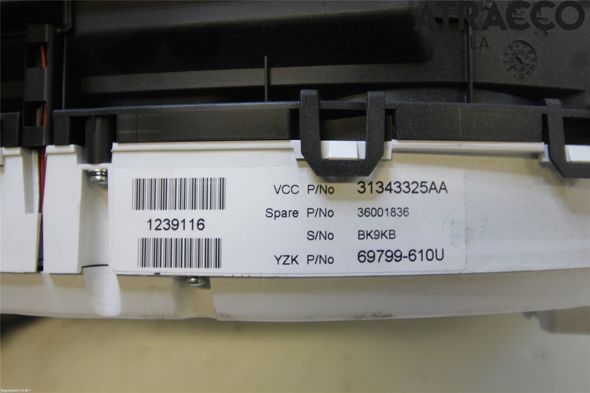 Volvo V70 08-13 Instr Kombinert