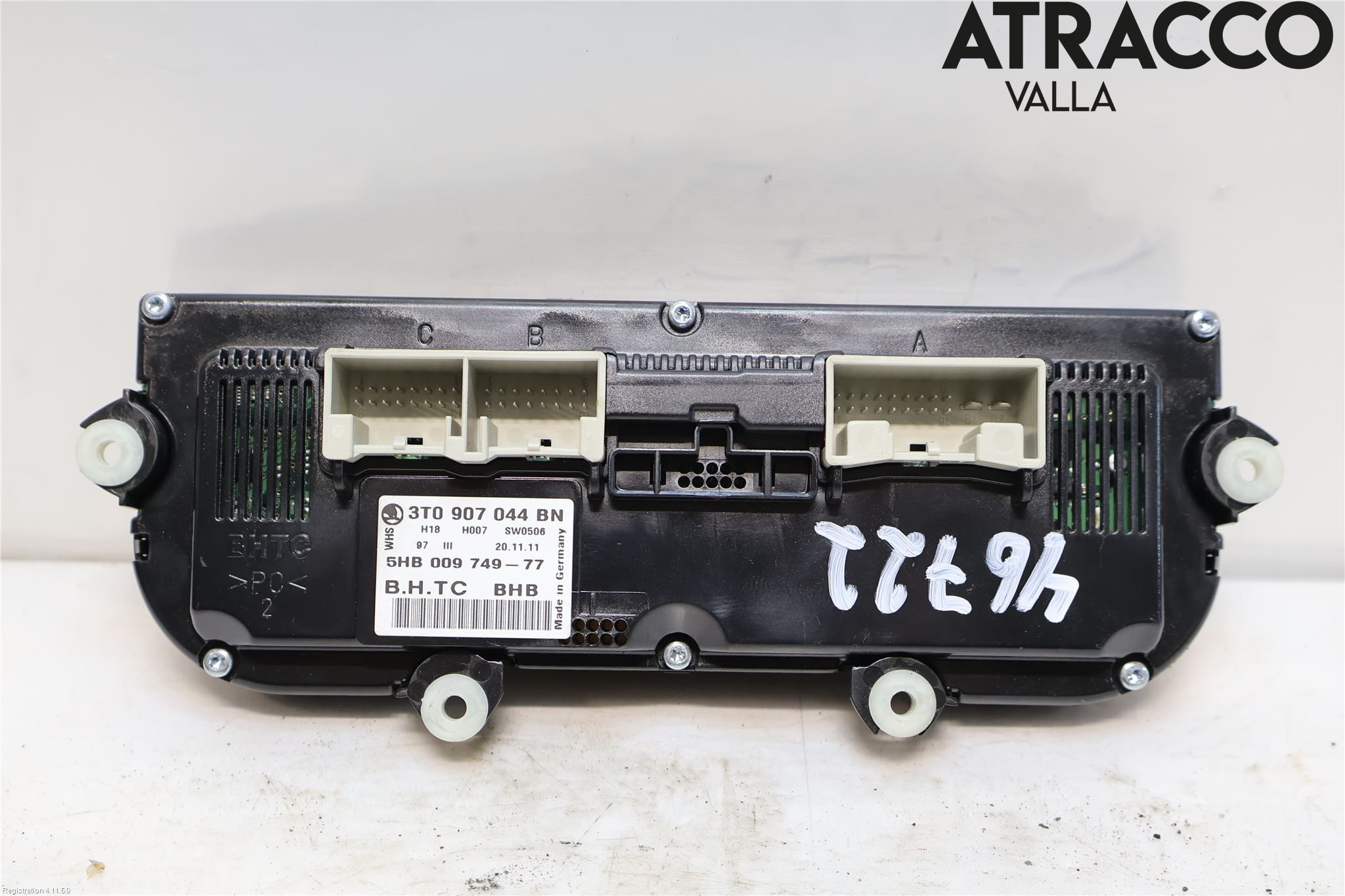 Skoda SUPERB 09-15 Varme Ac Betjening-Display