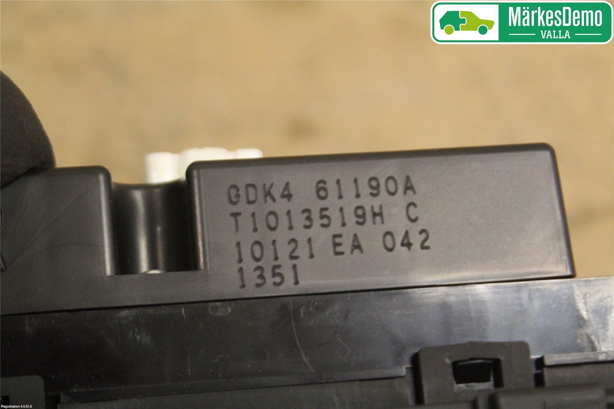 Mazda 6 08-13 Varme Ac Betjening-Display