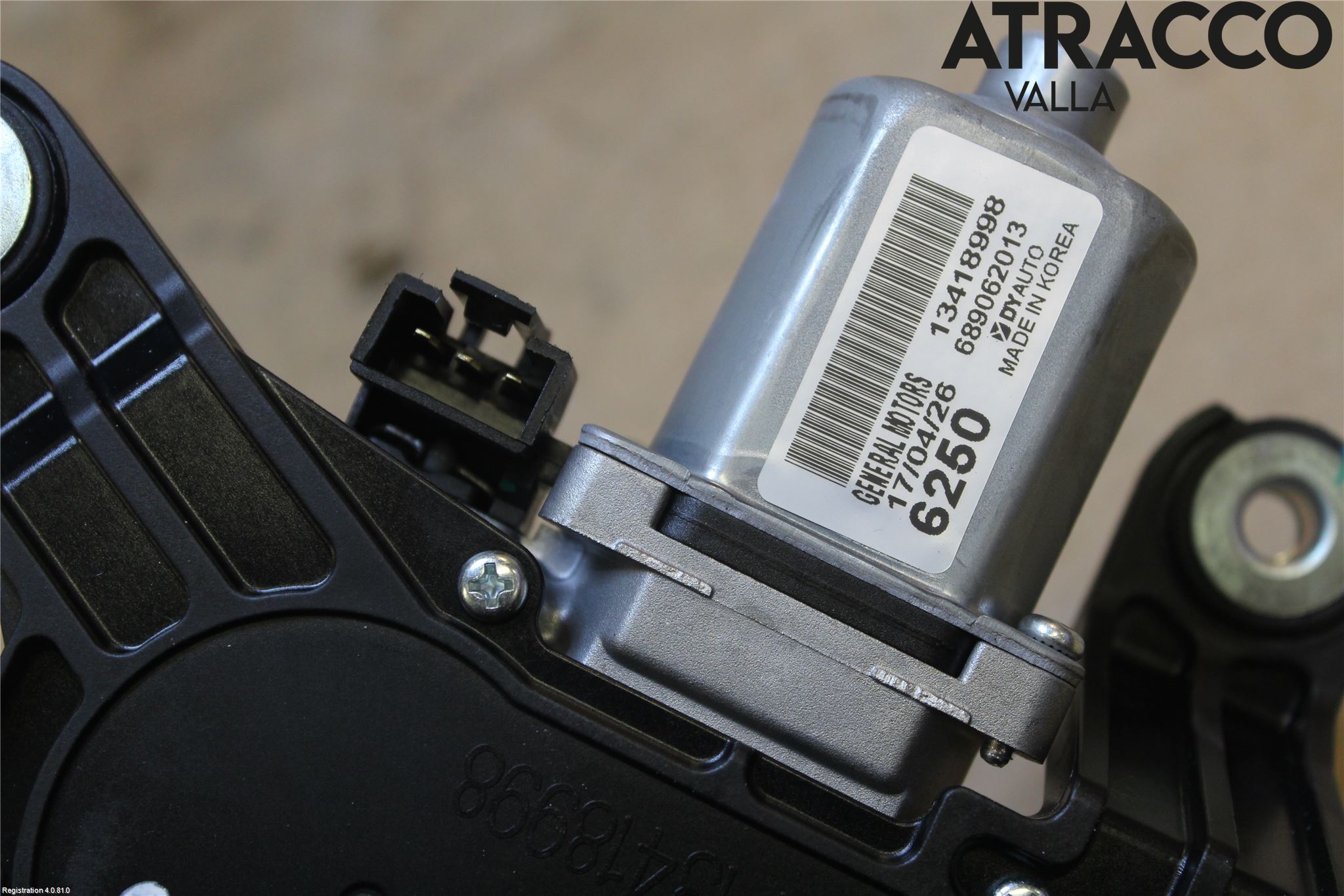 Opel ASTRA K 16-22 Viskermotor Bakluke