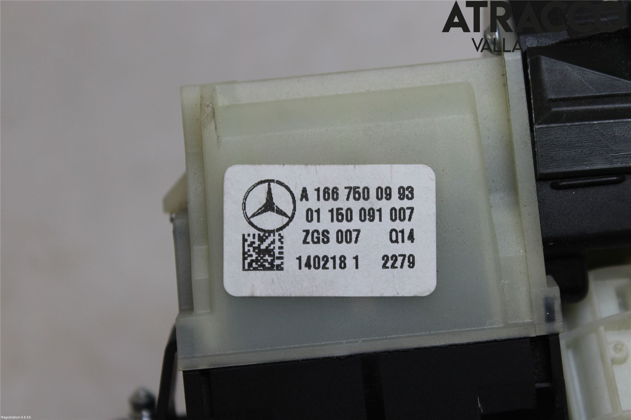 Mercedes-Benz MB A-KLASS (W176) 13-18 Bakluke Handtak Ytre