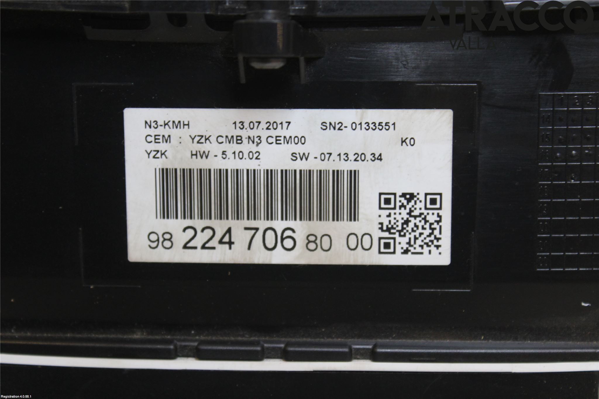 Toyota PROACE II 16- Instr Kombinert