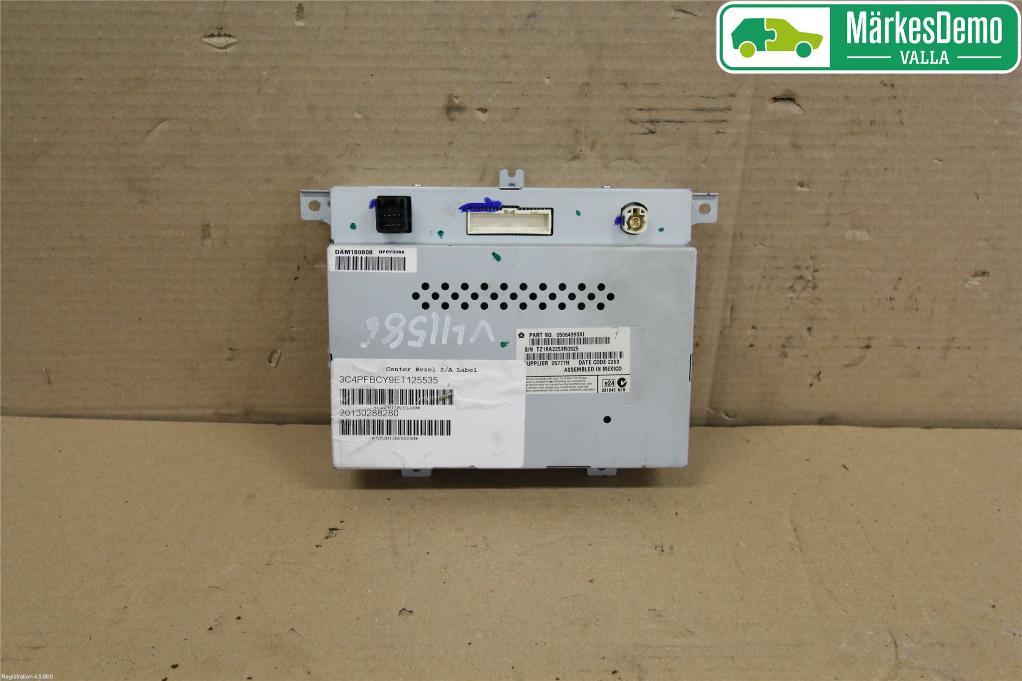 Fiat FREEMONT Multifunktionsdisplay