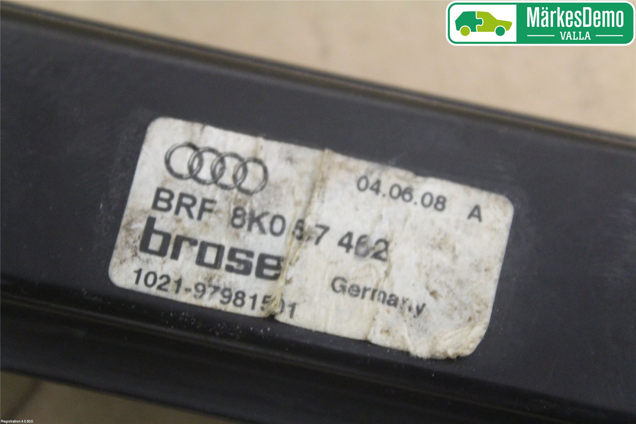 Audi A4/S4 08-11 Vindusheis
