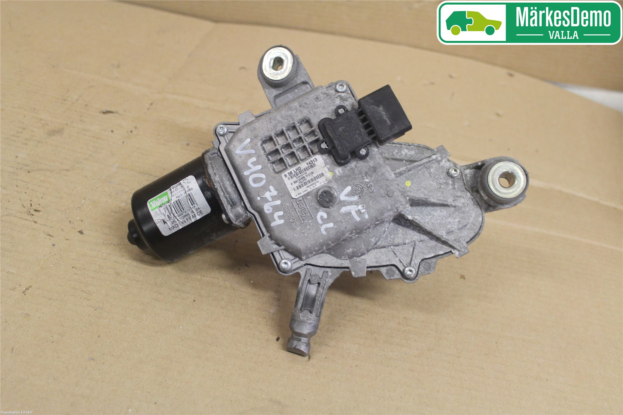Citroen C4 PICASSO 06-13 Viskermotor Frontrute