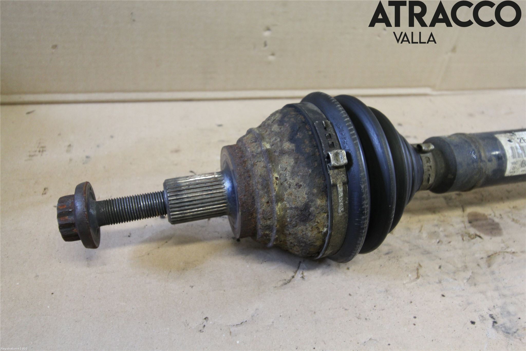 Audi A3/S3 05-13 Drivaksel Foran Kompl Høyre