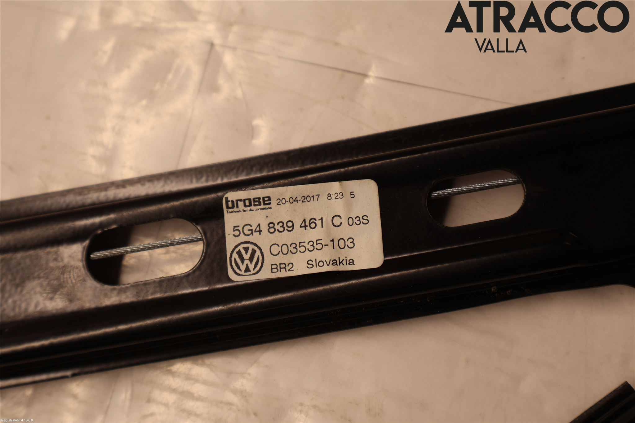 Volkswagen VW GOLF / E-GOLF VII 13-20 Vindusheismotor