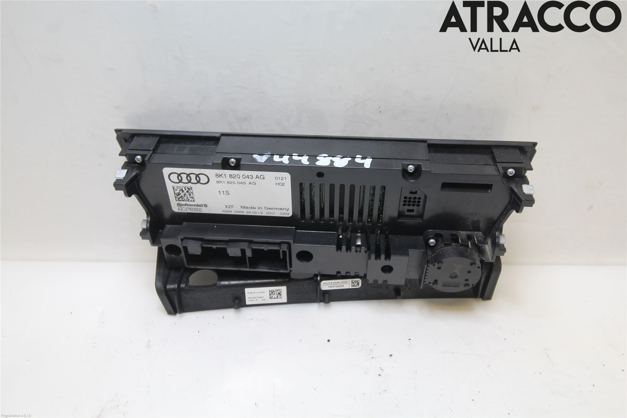 Audi A4 12-15 Varme Ac Betjening-Display