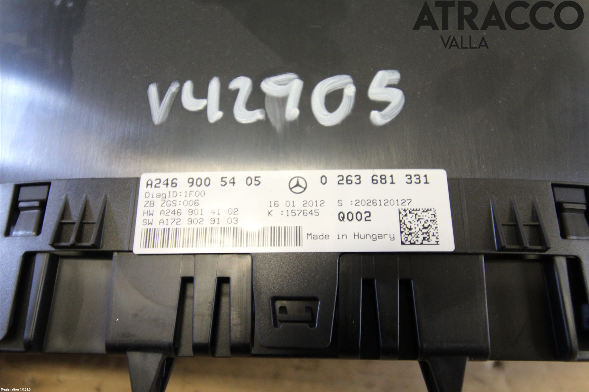 Mercedes-Benz MB B-KLASS (W246/W242) 12-19 Instr Kombinert