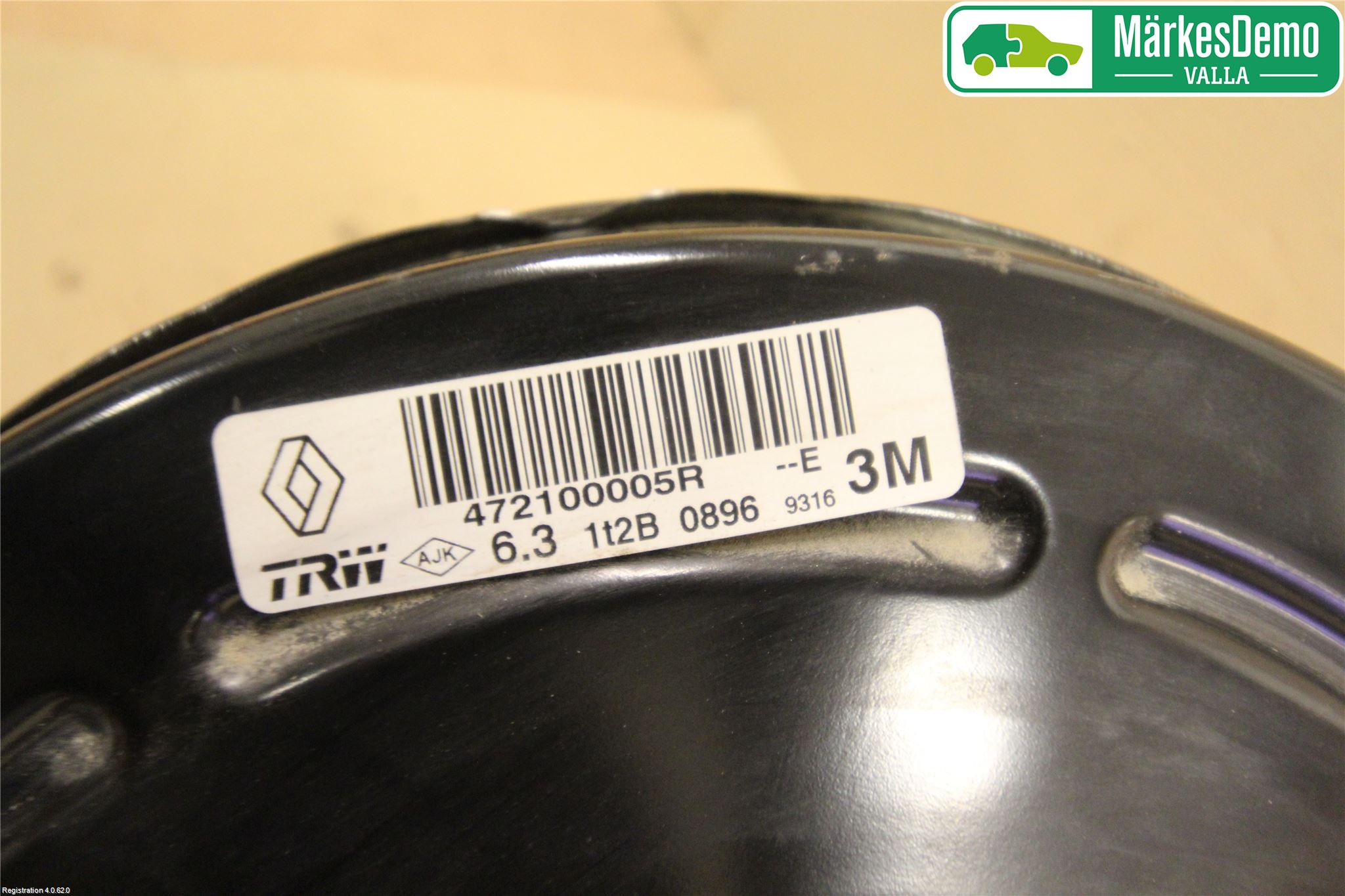 Renault MEGANE IV 16-23 Bremseservo