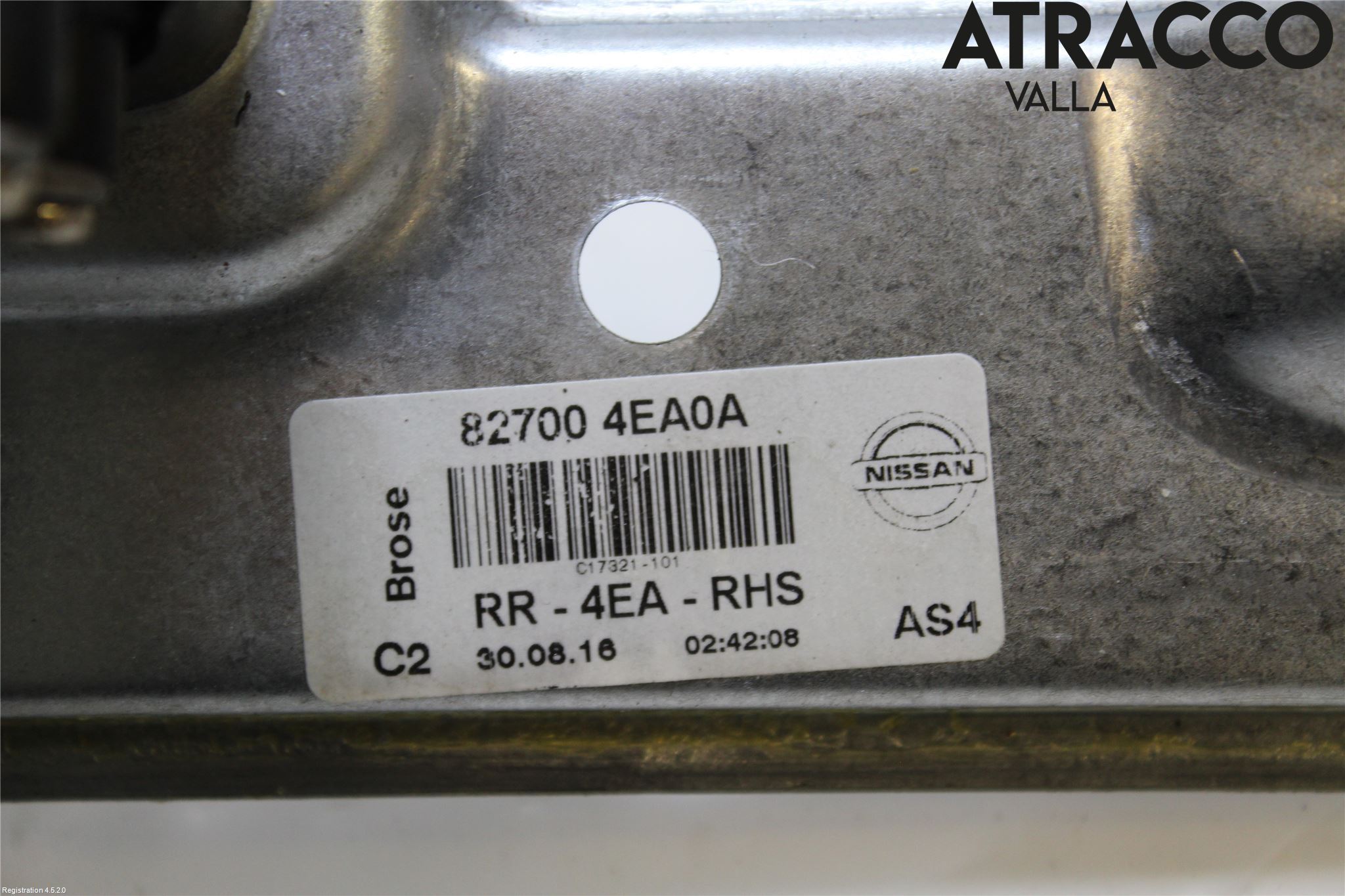 Nissan QASHQAI 14-17 Vindusheis El Komp