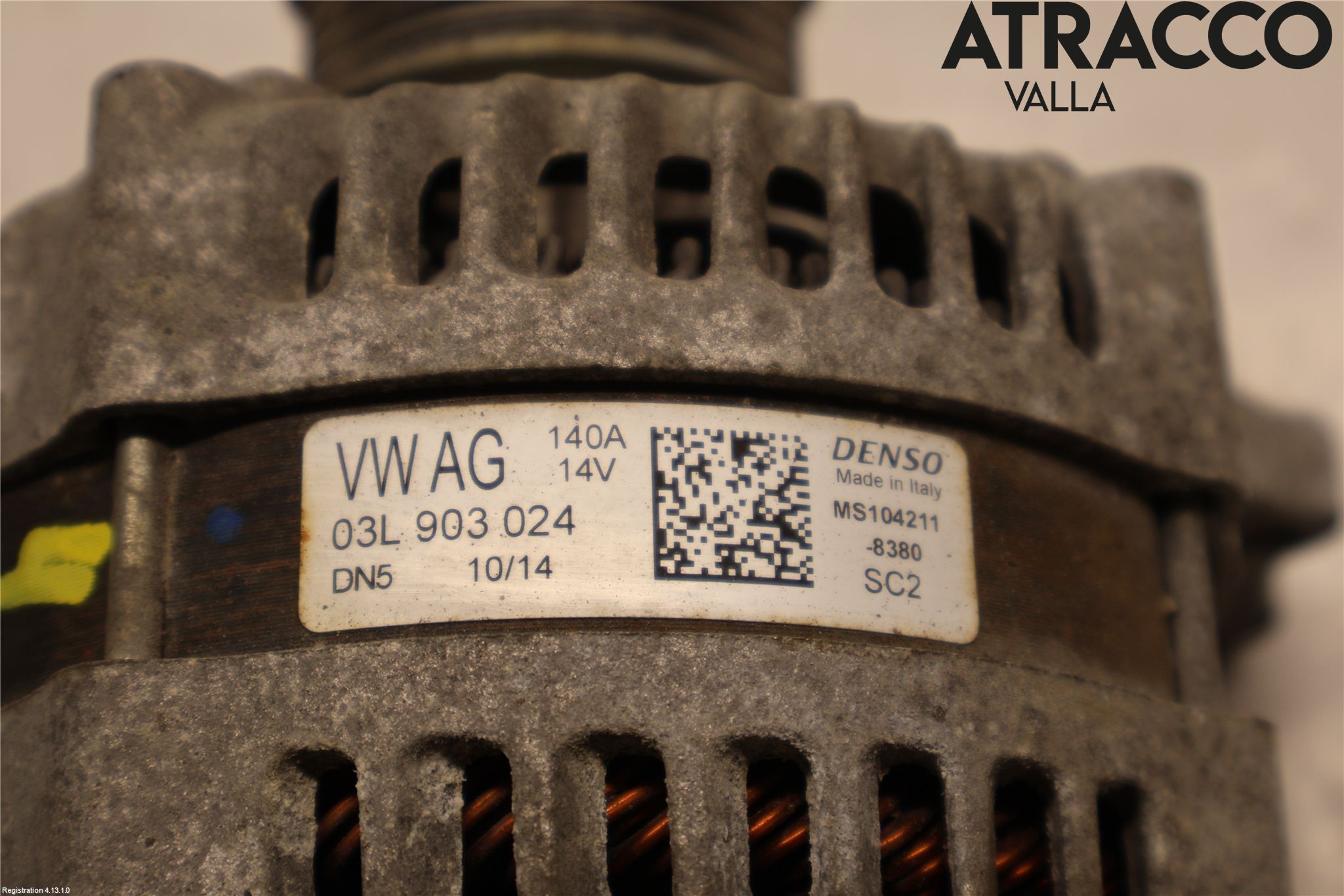 Volkswagen VW TIGUAN 07-16 Dynamo