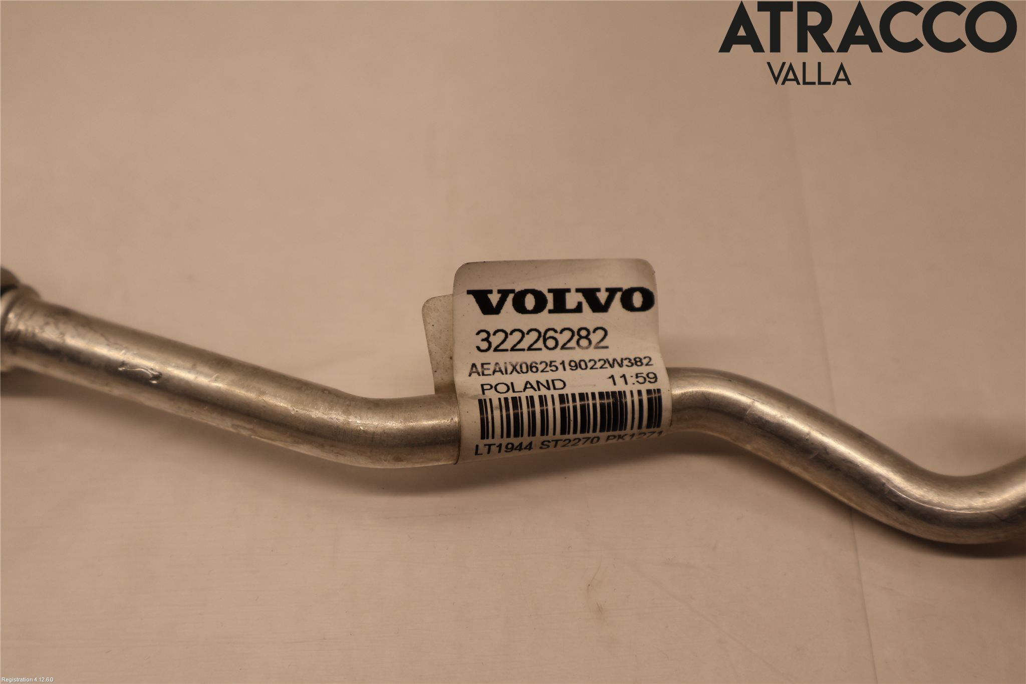 Volvo V90 CROSS COUNTRY 17->> Varme Ac Slange - Rør