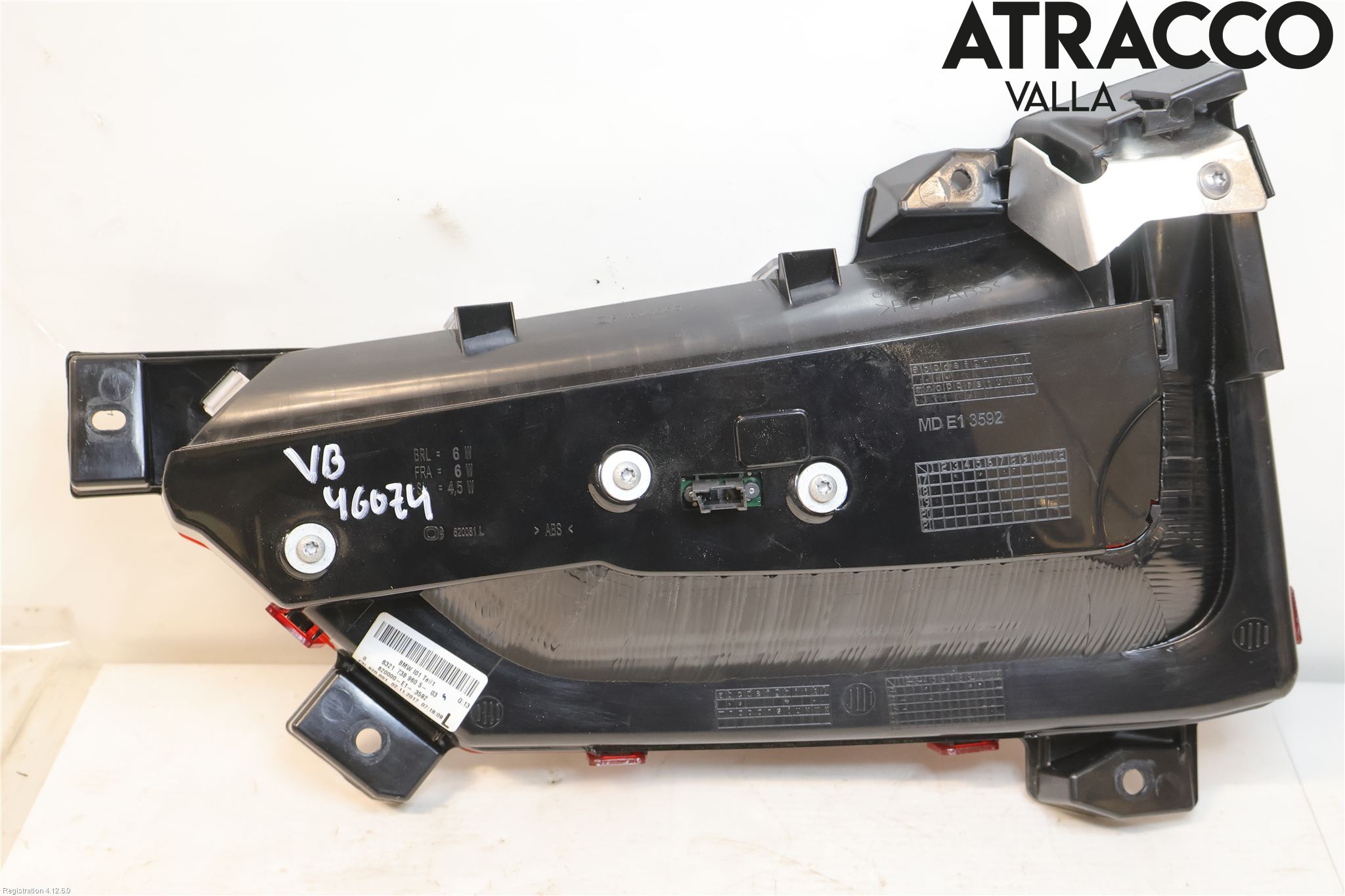 BMW i3 I01 13-22 Baklykt Venstre