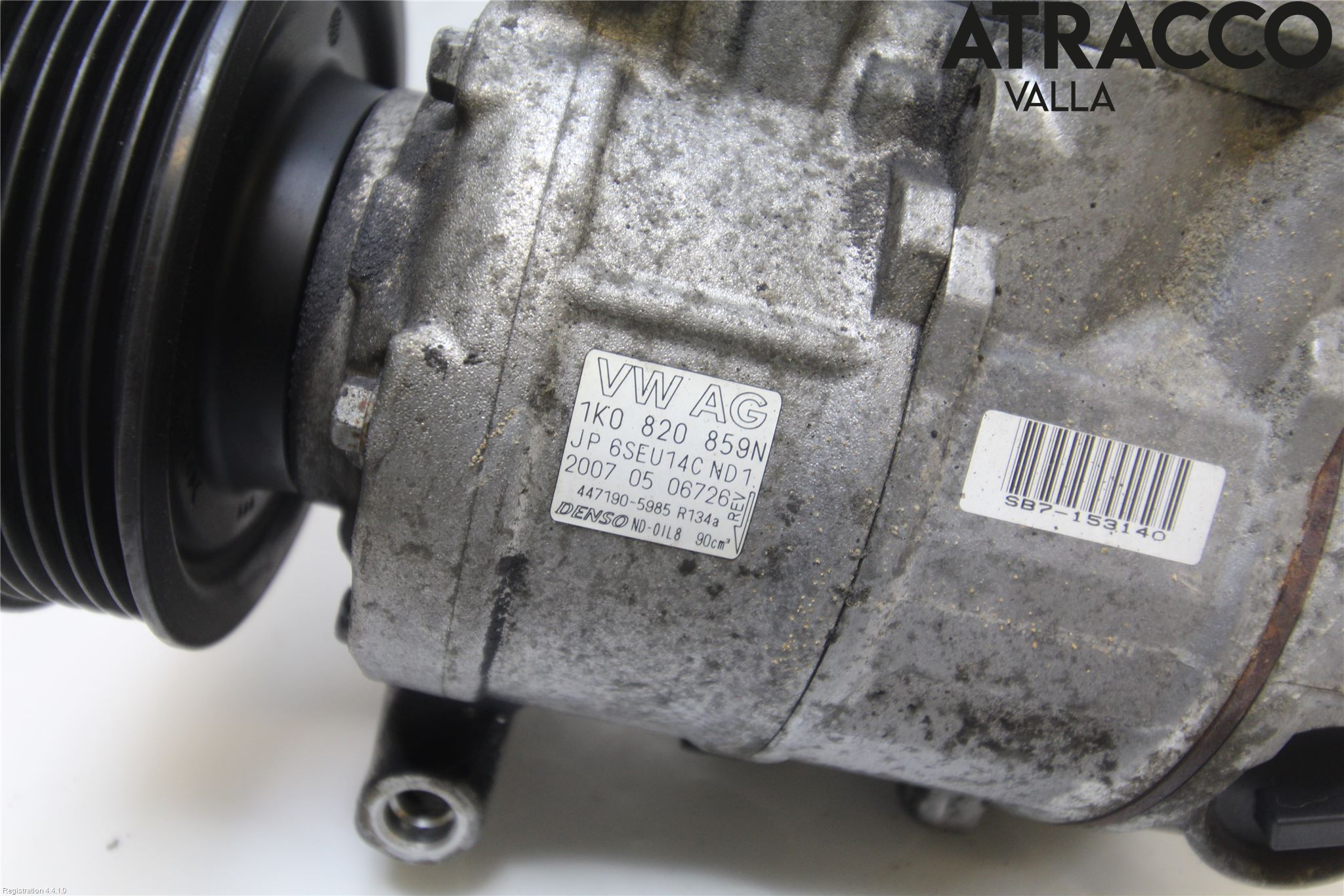 Volkswagen VW JETTA V 06-10 Varme Ac Kompressor