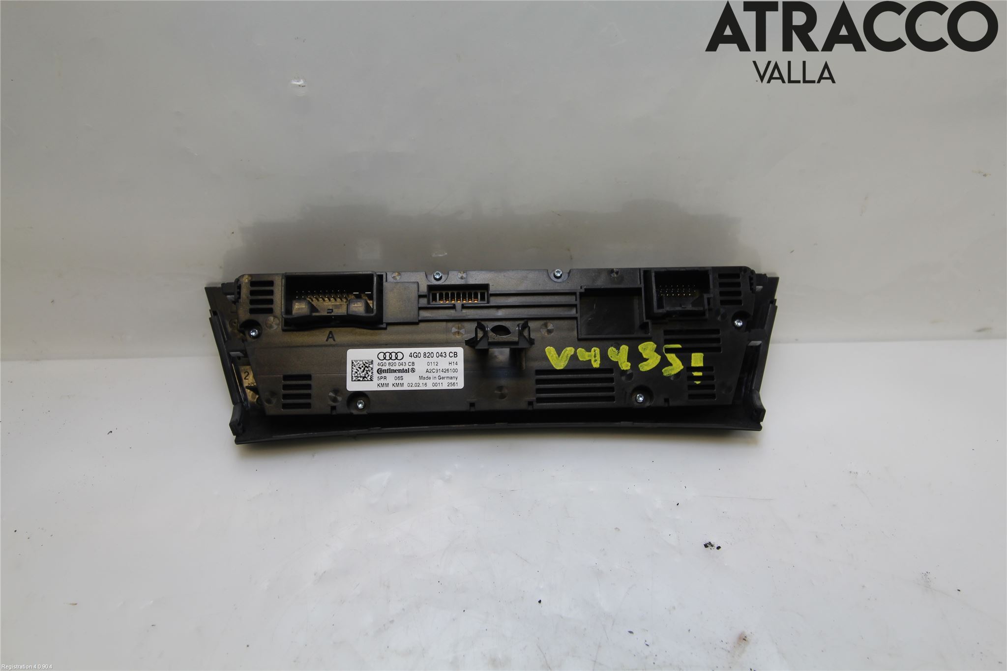 Audi A6/S6 4G 11-18 Varme Ac Betjening-Display