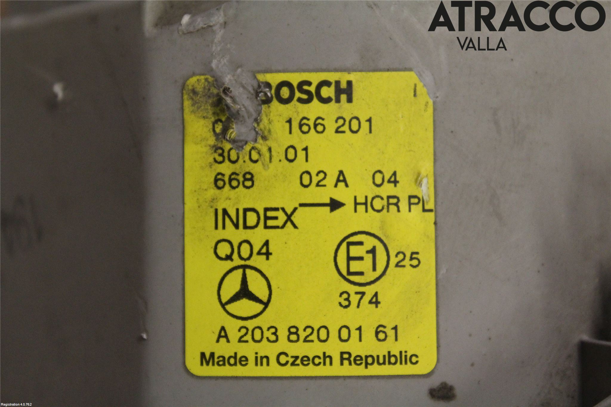 Mercedes-Benz MB C (203) 00-07 Frontlykt Venstre