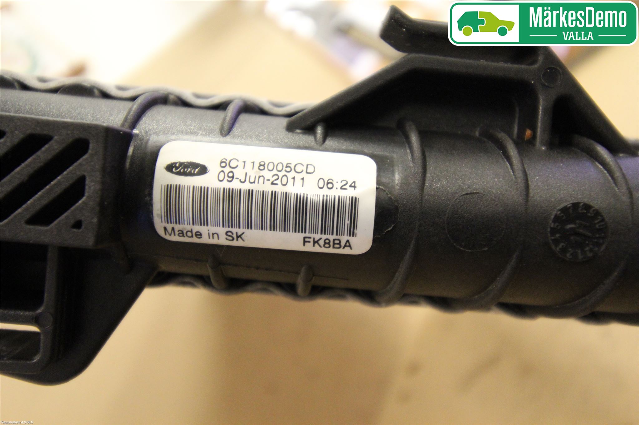 Ford TRANSIT    06-13 Radiator Manuell