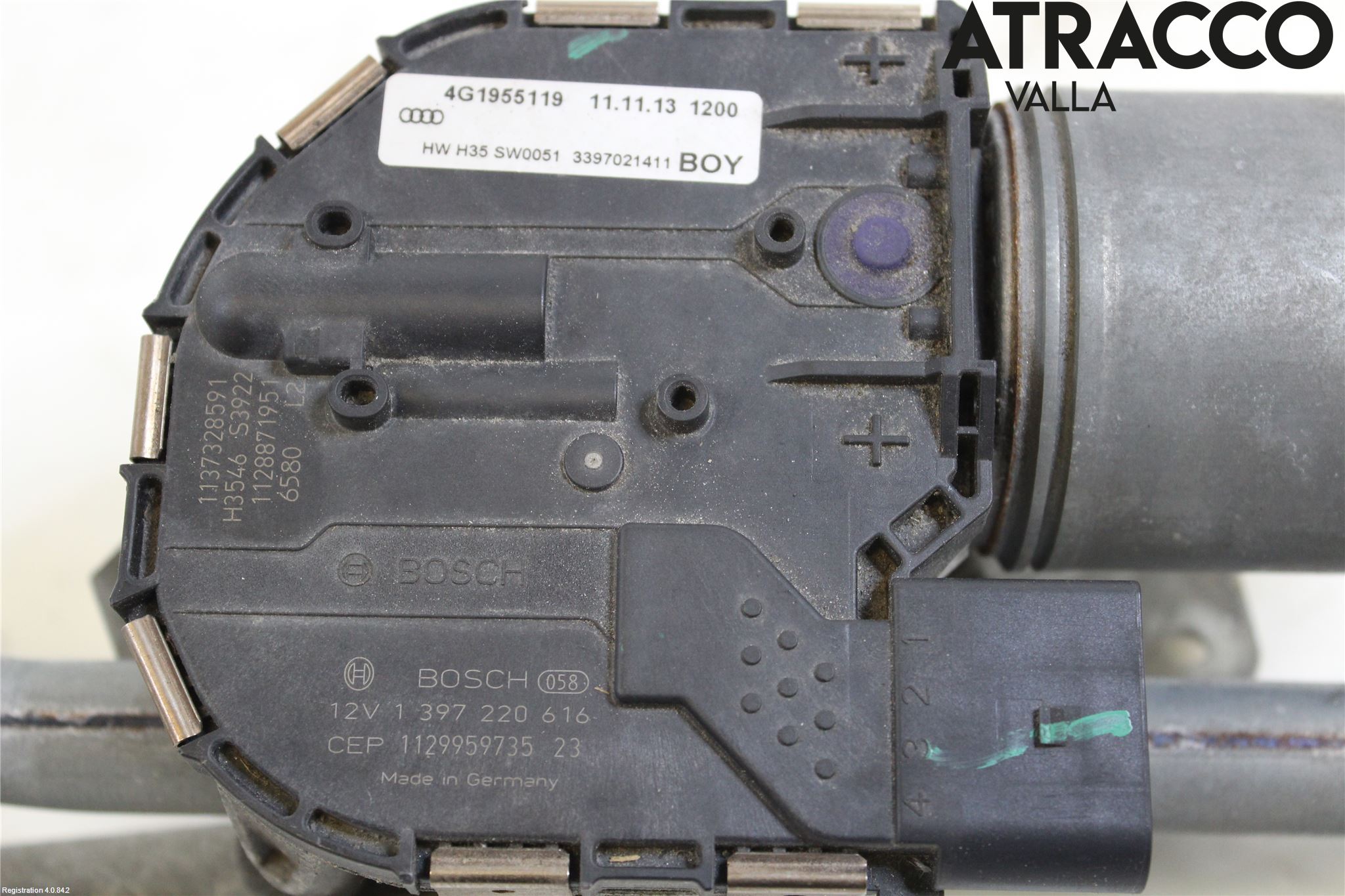 Audi A6/S6 4G 11-18 Viskeroverføring Frontrute