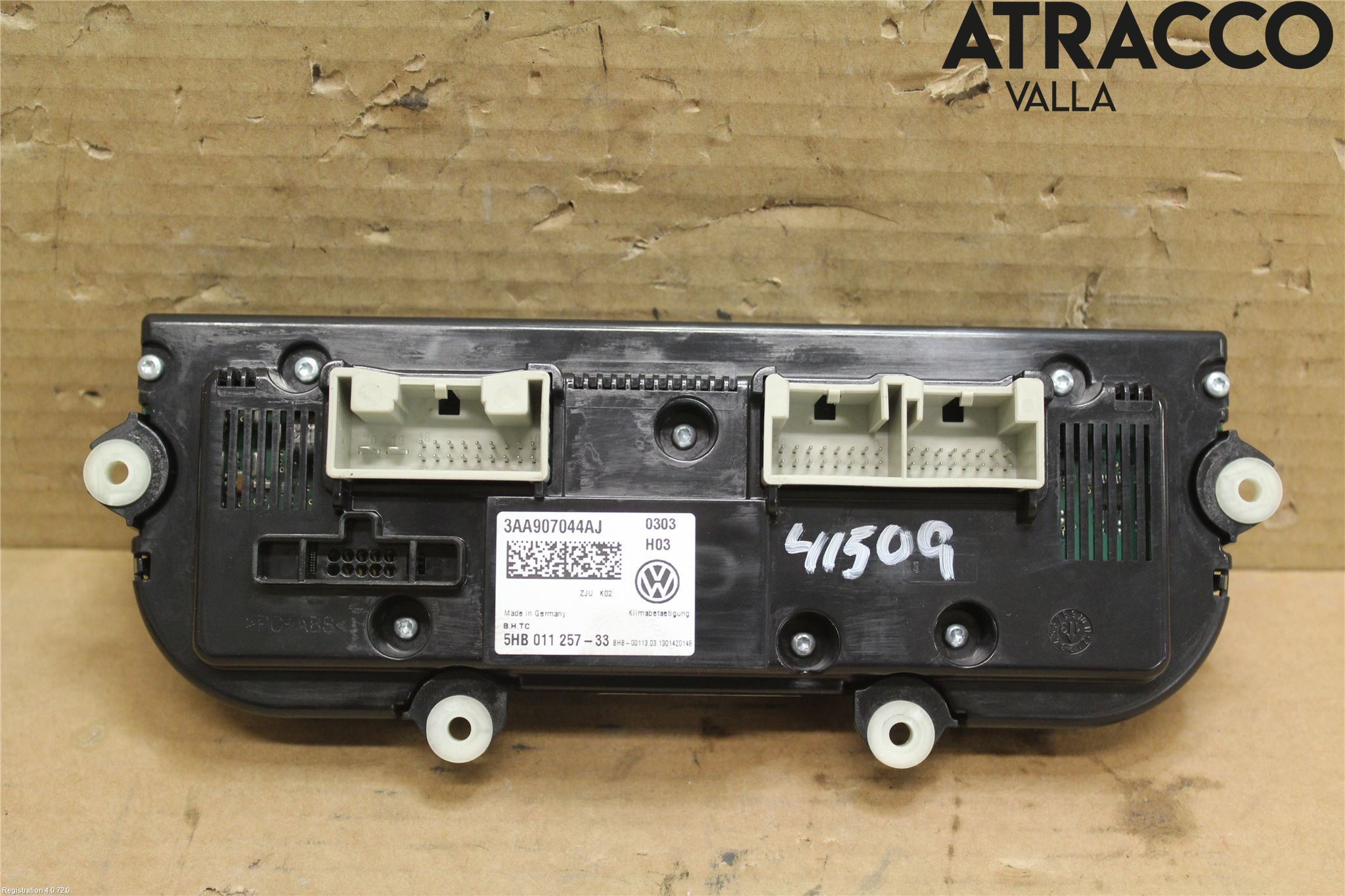 Volkswagen VW PASSAT 11-14 Varme Ac Betjening-Display