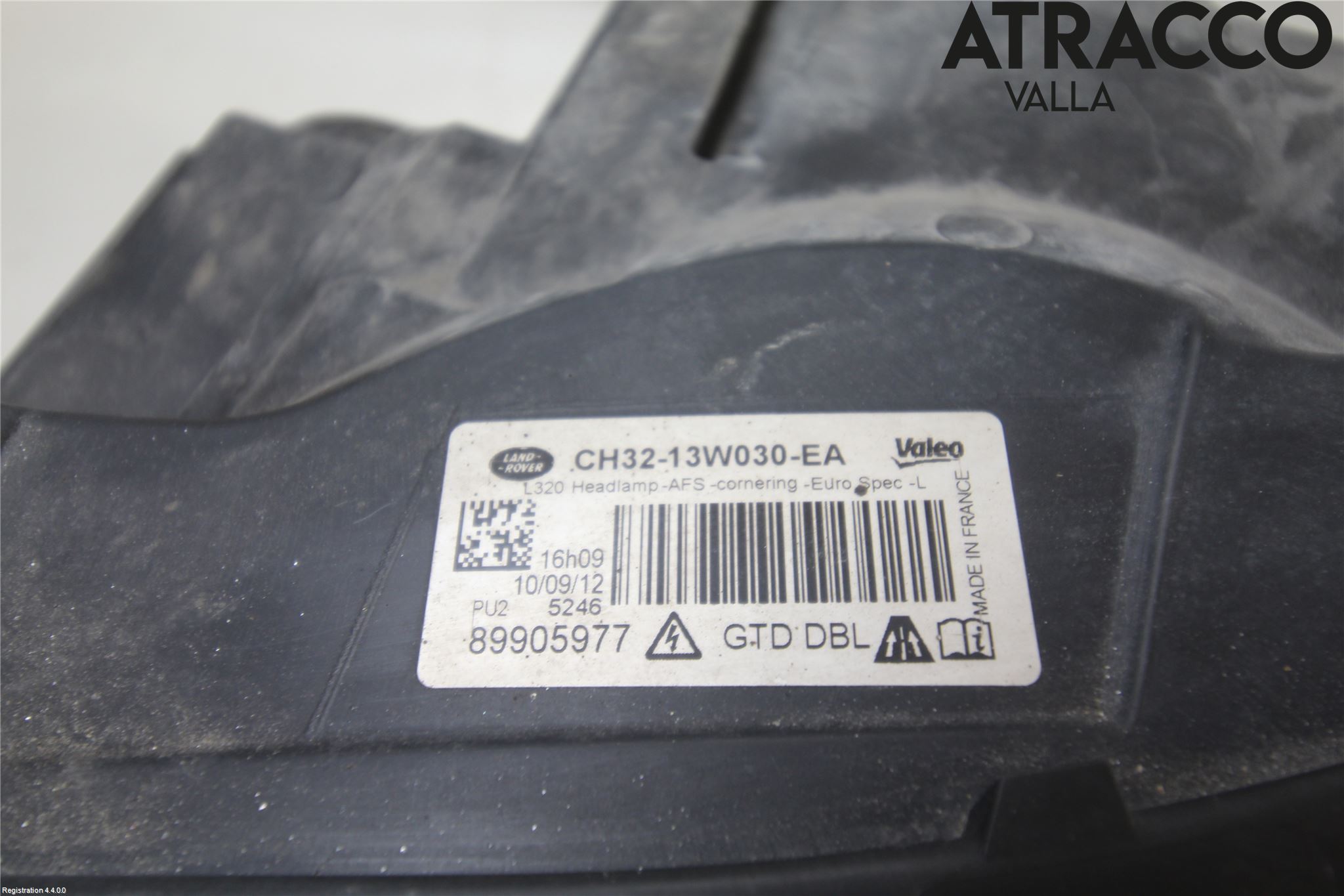 Landrover RANGE ROVER SPORT (L320) 10-13 Frontlykt Venstre
