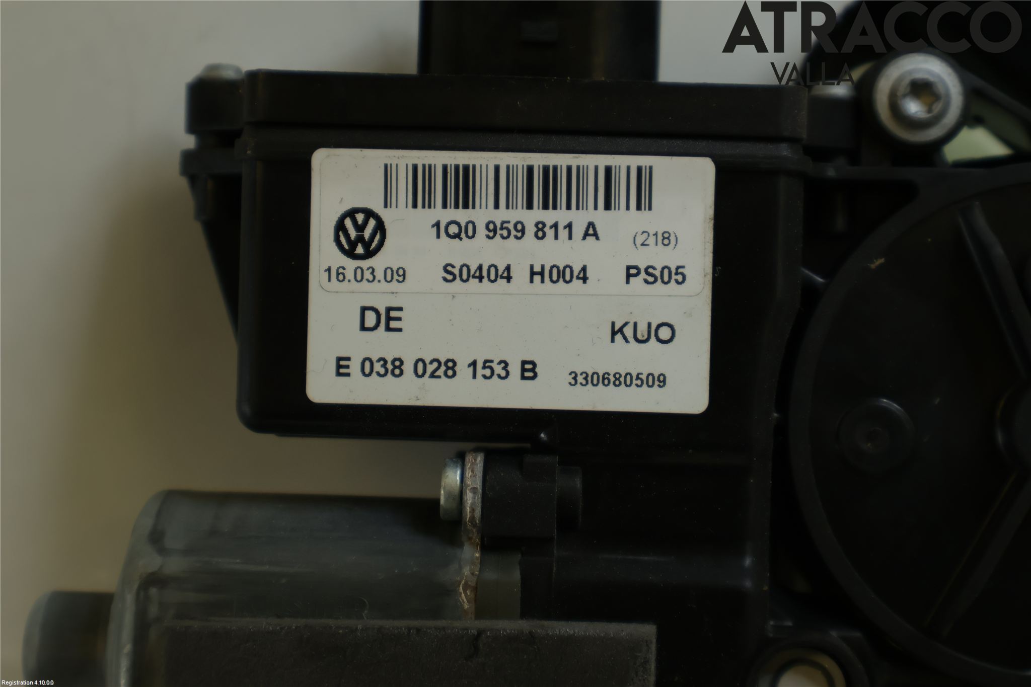 Volkswagen VW EOS  06-10 Vindusheis El Komp