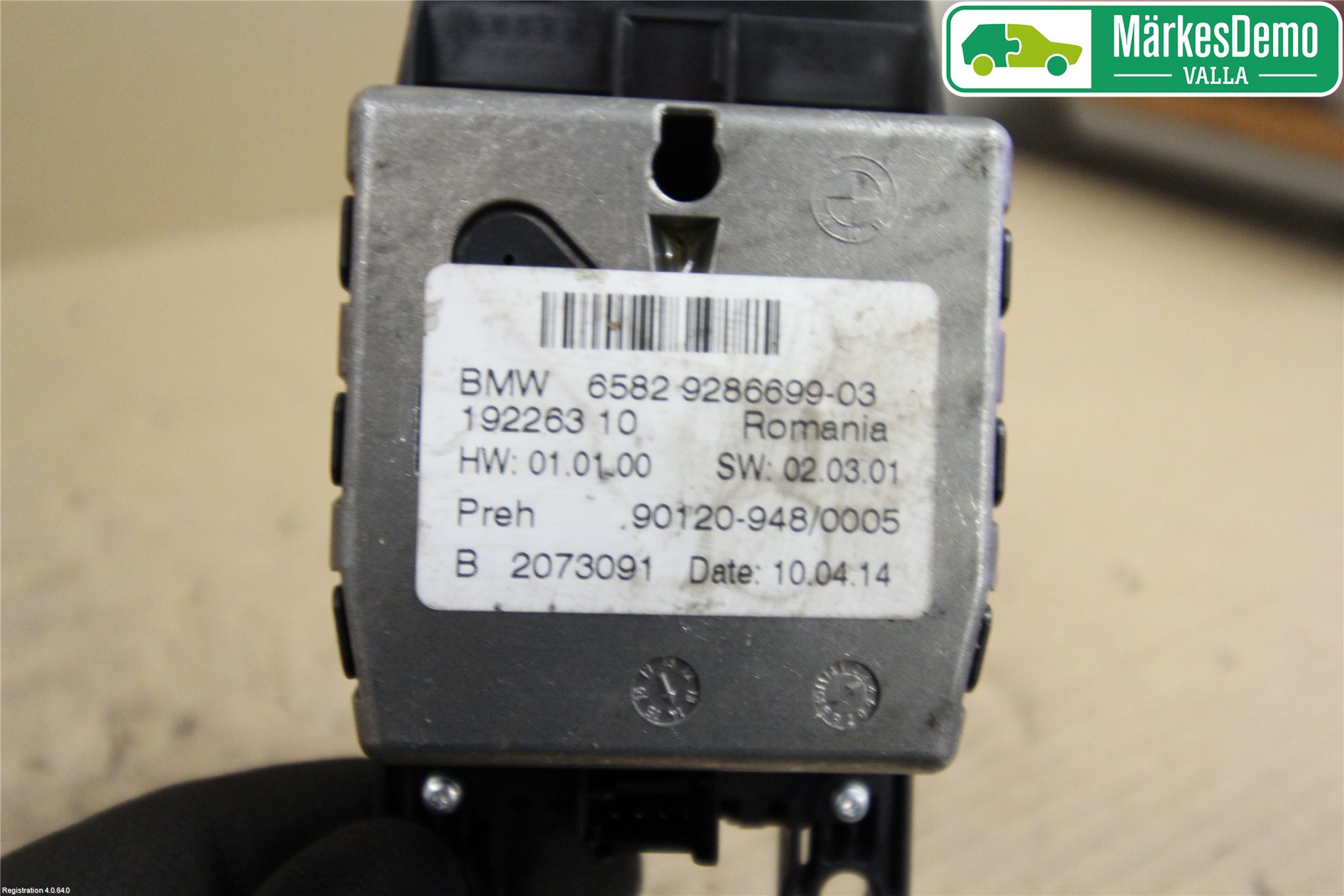 BMW 5 F10/F11/F18 09-17 Bryter Cruisekontroll