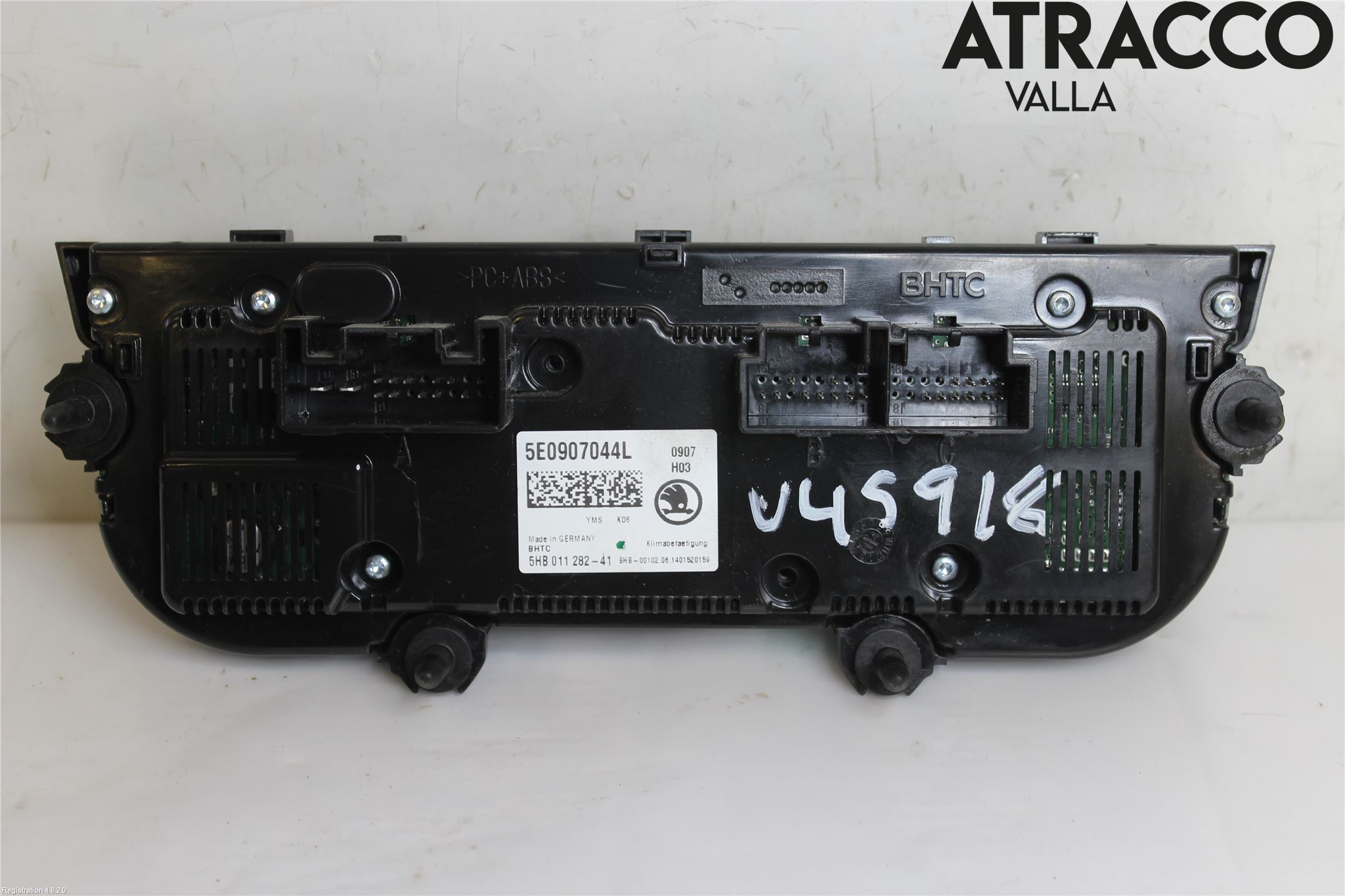 Skoda OCTAVIA (5E) 13-20 Varme Ac Betjening-Display