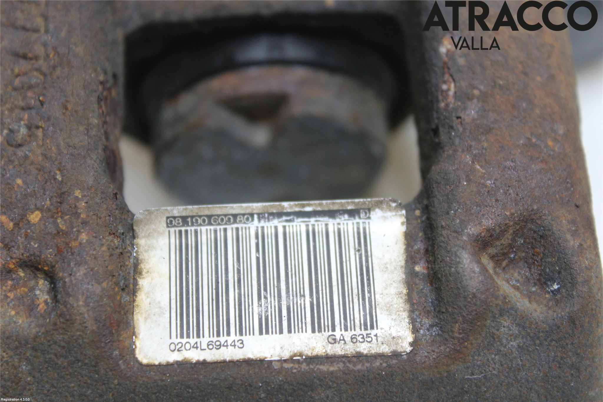 Peugeot 3008 17-24 Bremsecaliper Bak Høyre