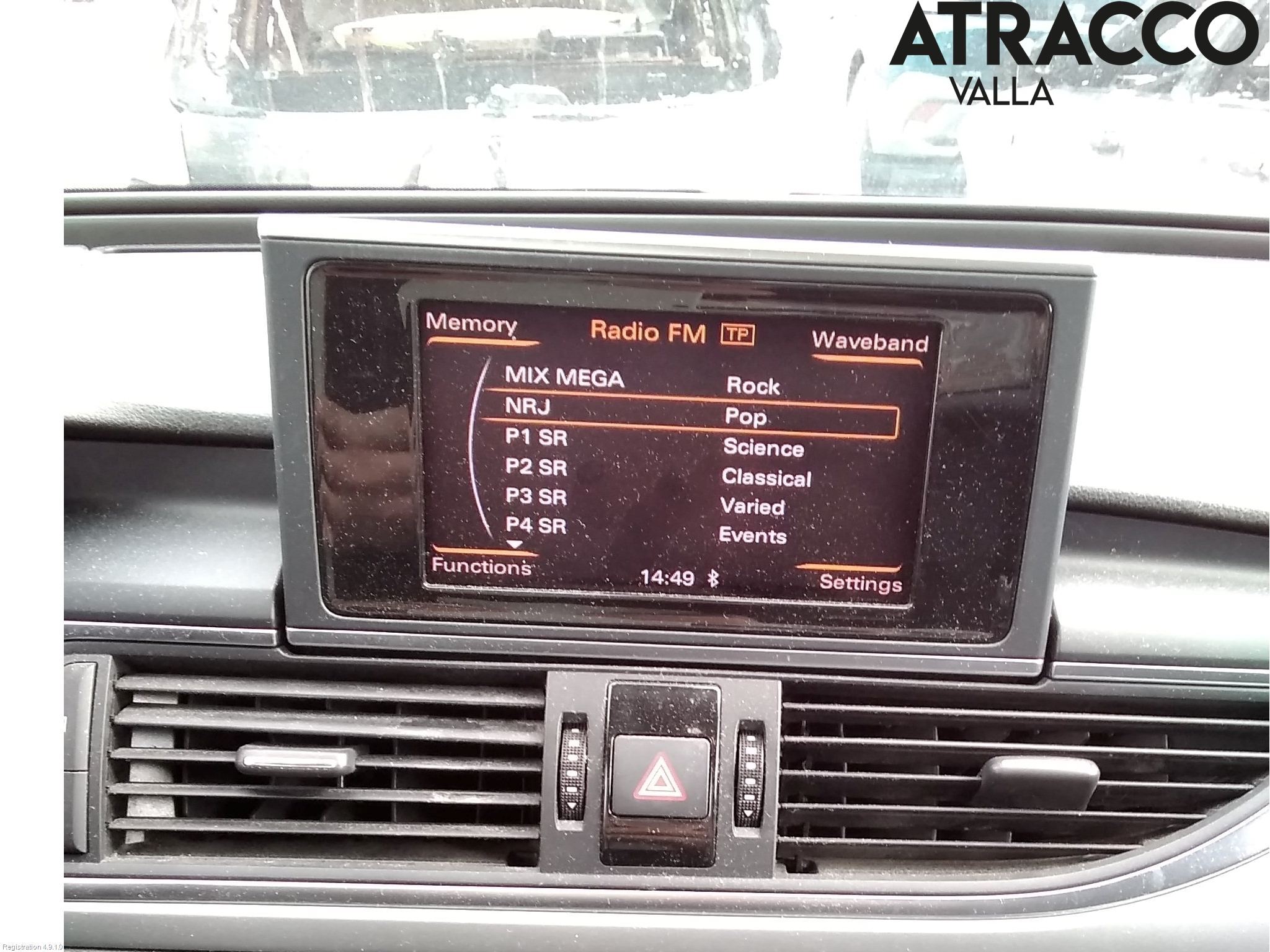 Audi A6/S6 4G 11-18 Instr Skjerm Dvd-Gps-Ac-Tlf